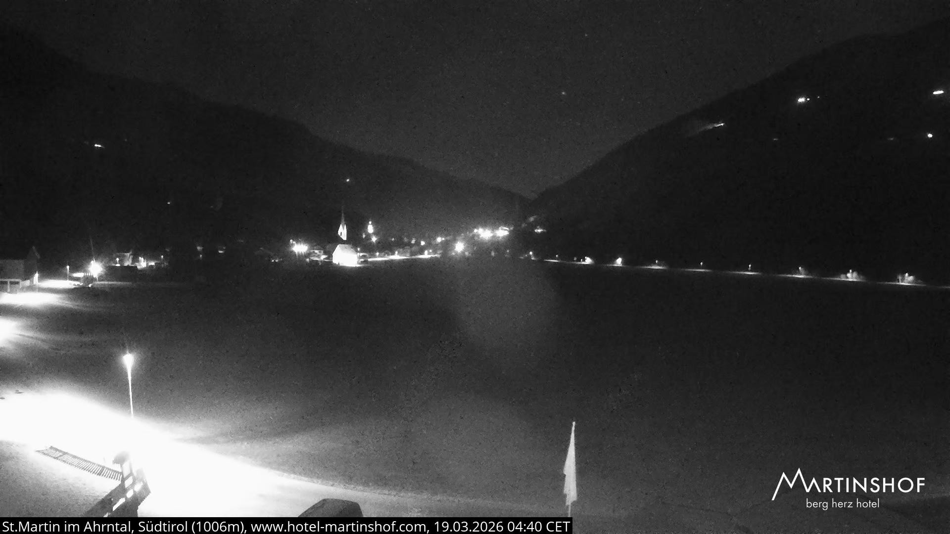 Archived image Webcam Hotel Martinshof - St. Martin - South Tyrol