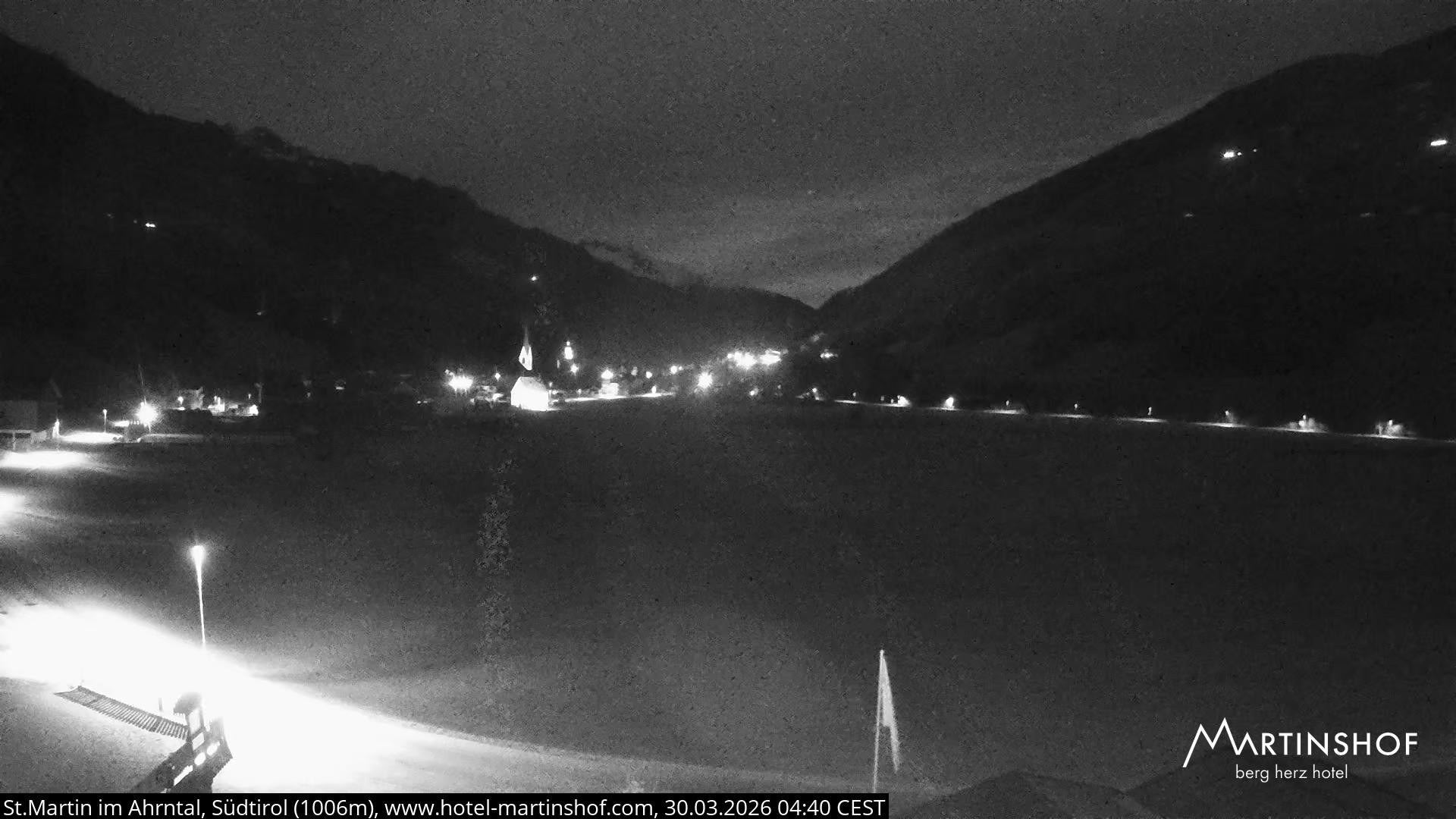 Archiv Foto Webcam Hotel Martinshof - St. Martin im Ahrntal