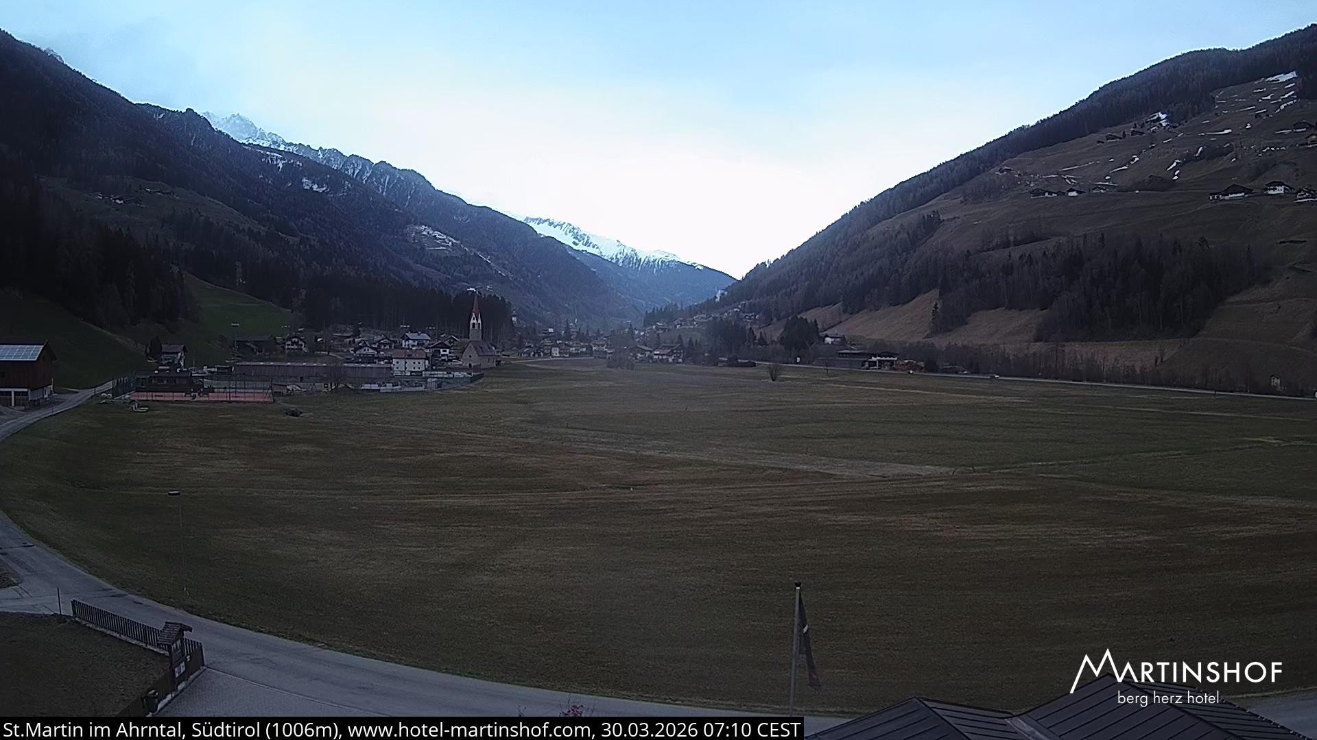 Archiv Foto Webcam Hotel Martinshof - St. Martin im Ahrntal