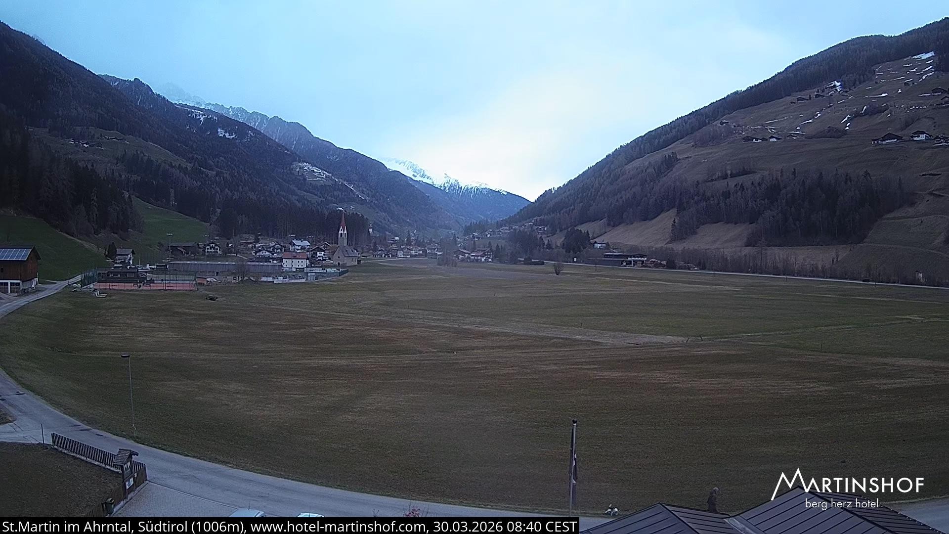 Archiv Foto Webcam Hotel Martinshof - St. Martin im Ahrntal
