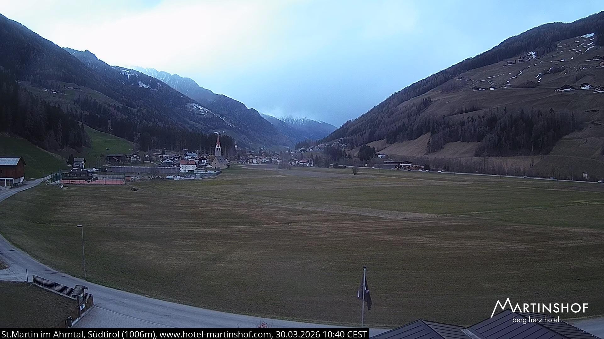 Archiv Foto Webcam Hotel Martinshof - St. Martin im Ahrntal