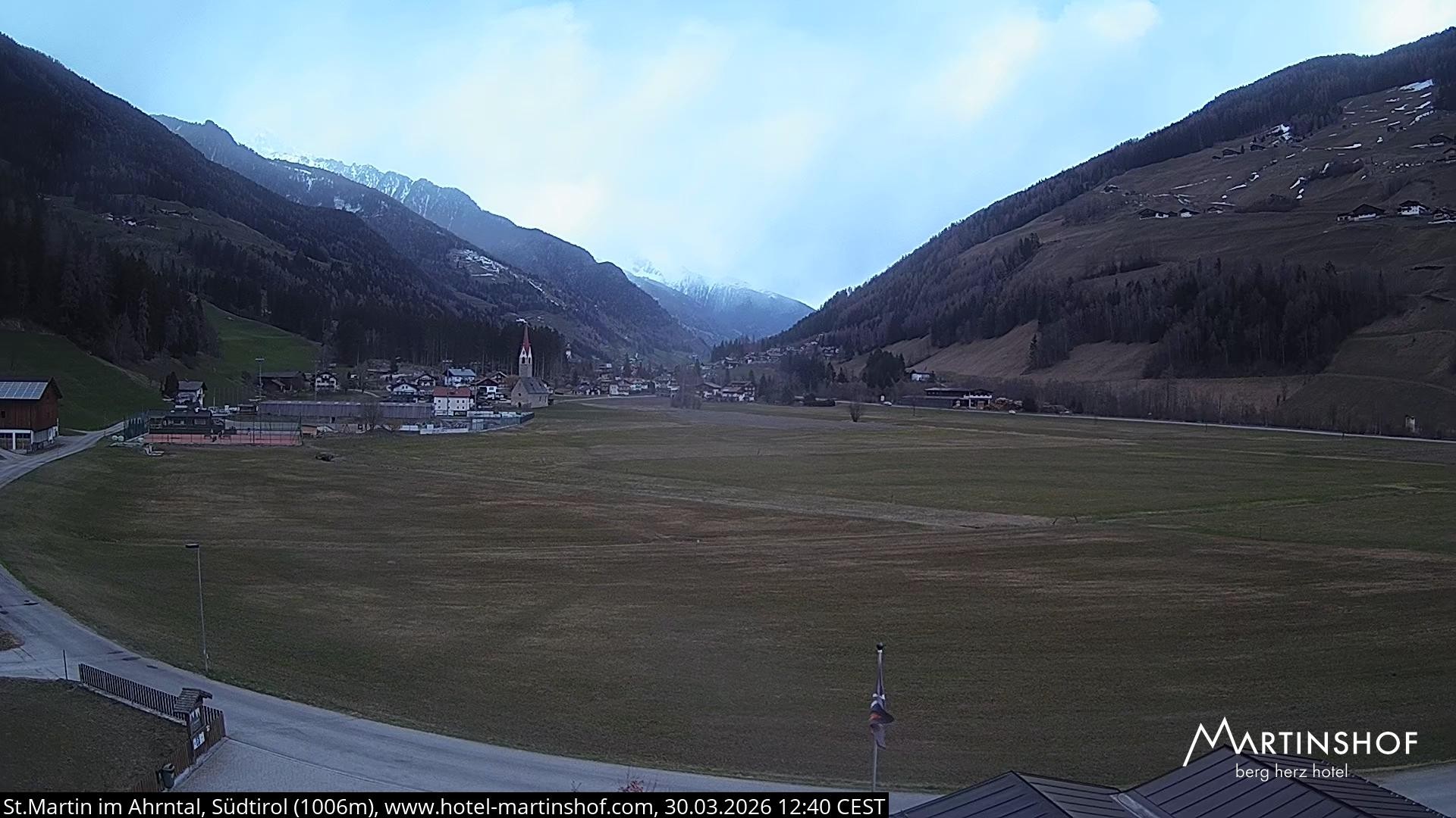 Archiv Foto Webcam Hotel Martinshof - St. Martin im Ahrntal