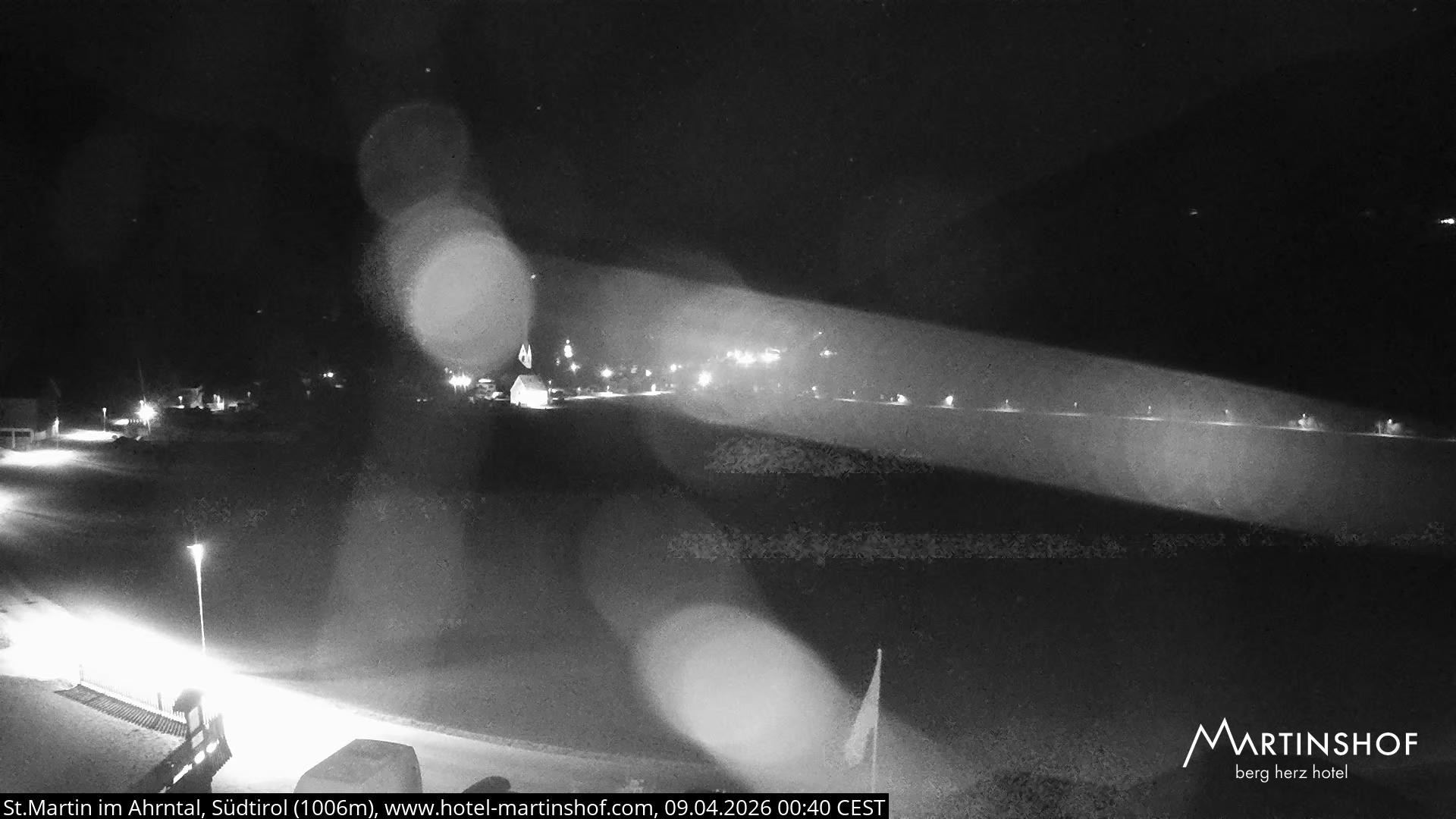 Archived image Webcam Hotel Martinshof - St. Martin - South Tyrol