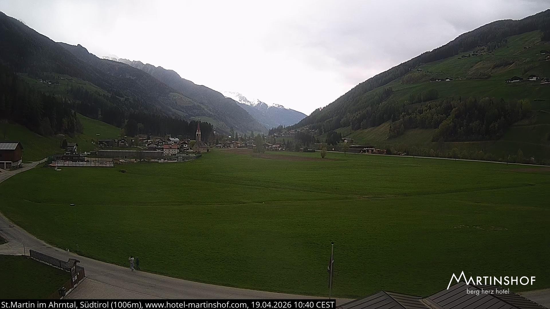 Archiv Foto Webcam Hotel Martinshof - St. Martin im Ahrntal