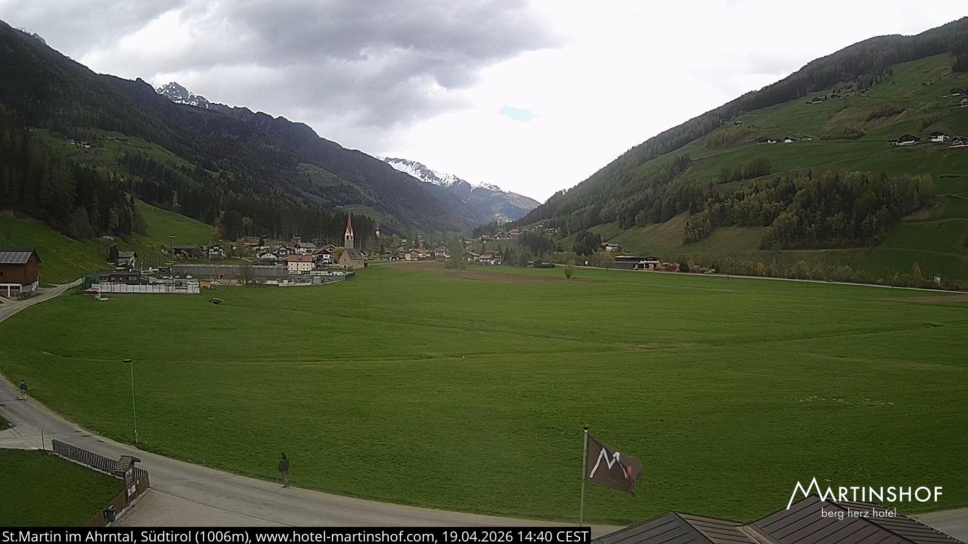 Archiv Foto Webcam Hotel Martinshof - St. Martin im Ahrntal