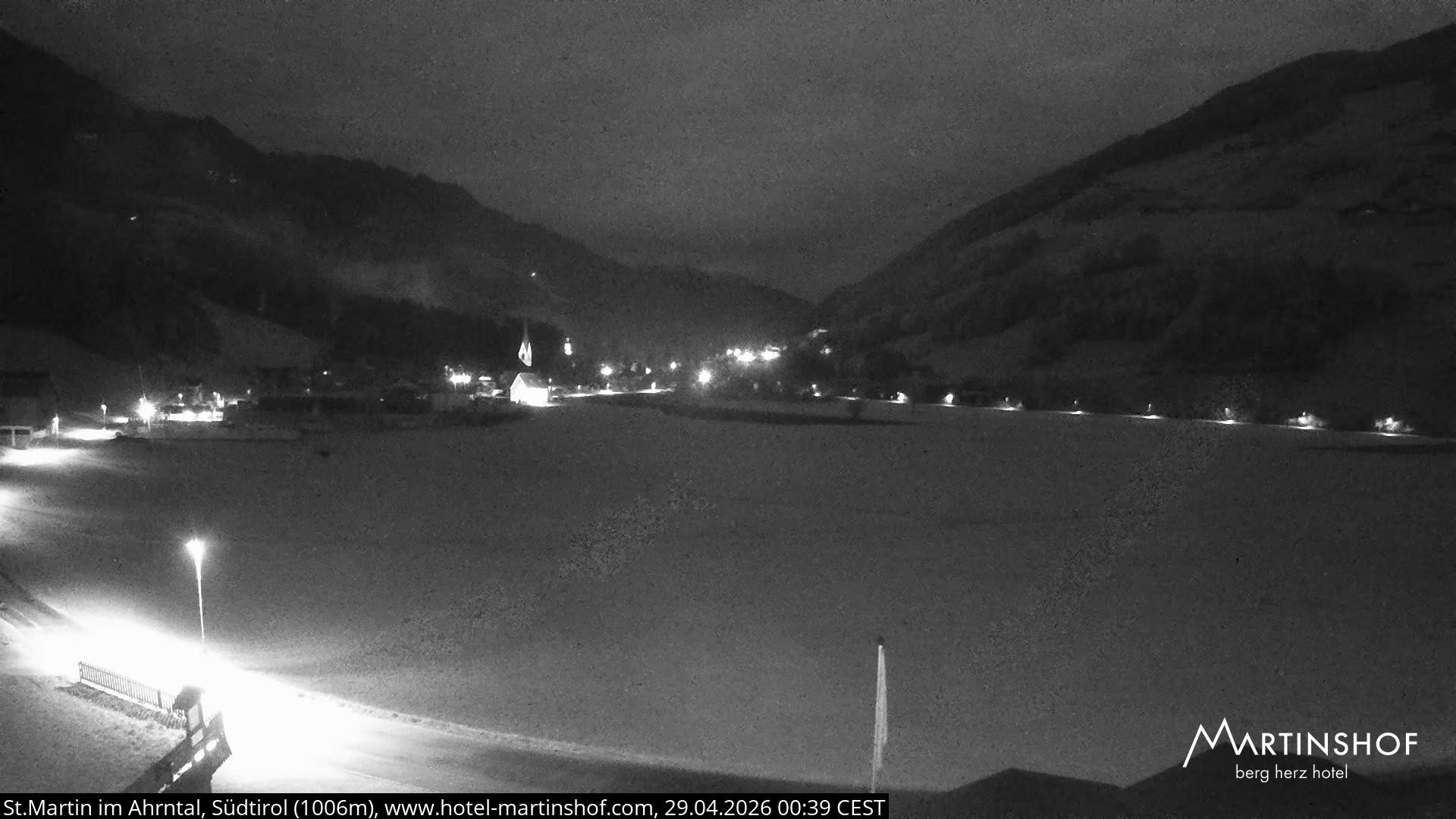 Archiv Foto Webcam Hotel Martinshof - St. Martin im Ahrntal