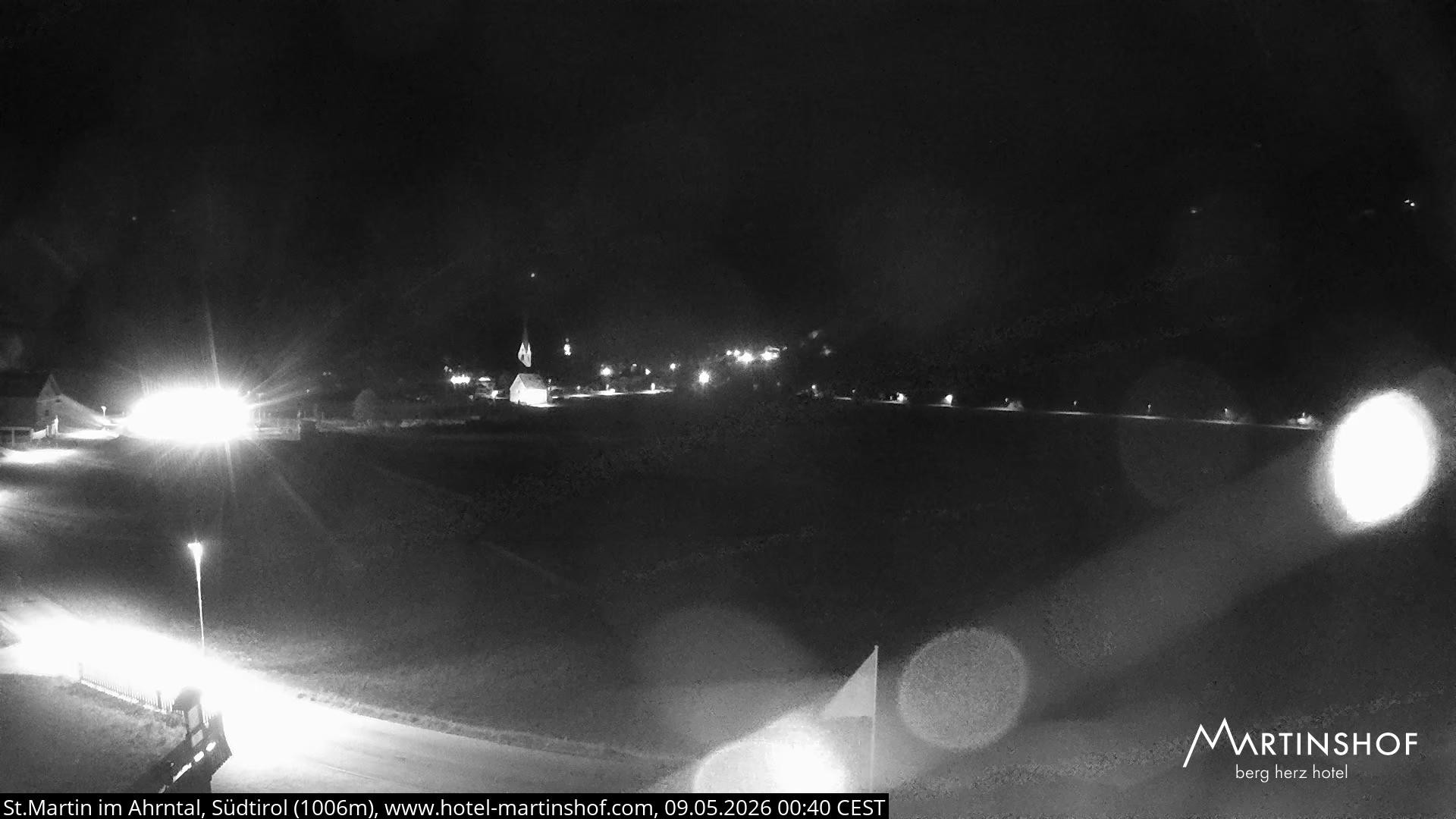 Archived image Webcam Hotel Martinshof - St. Martin - South Tyrol
