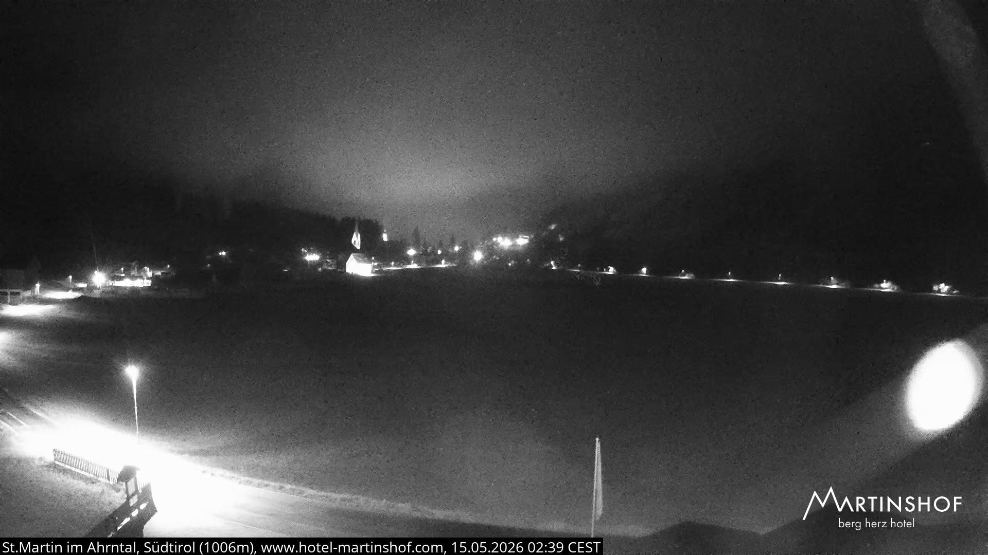 Archiv Foto Webcam Hotel Martinshof - St. Martin im Ahrntal