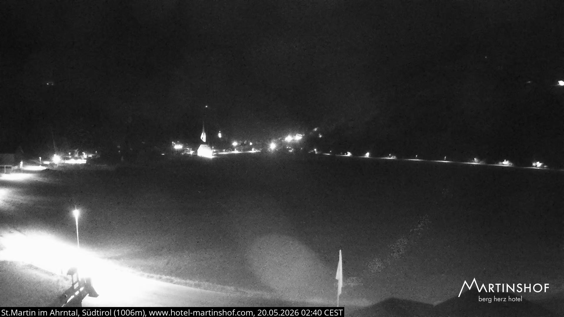 Archiv Foto Webcam Hotel Martinshof - St. Martin im Ahrntal