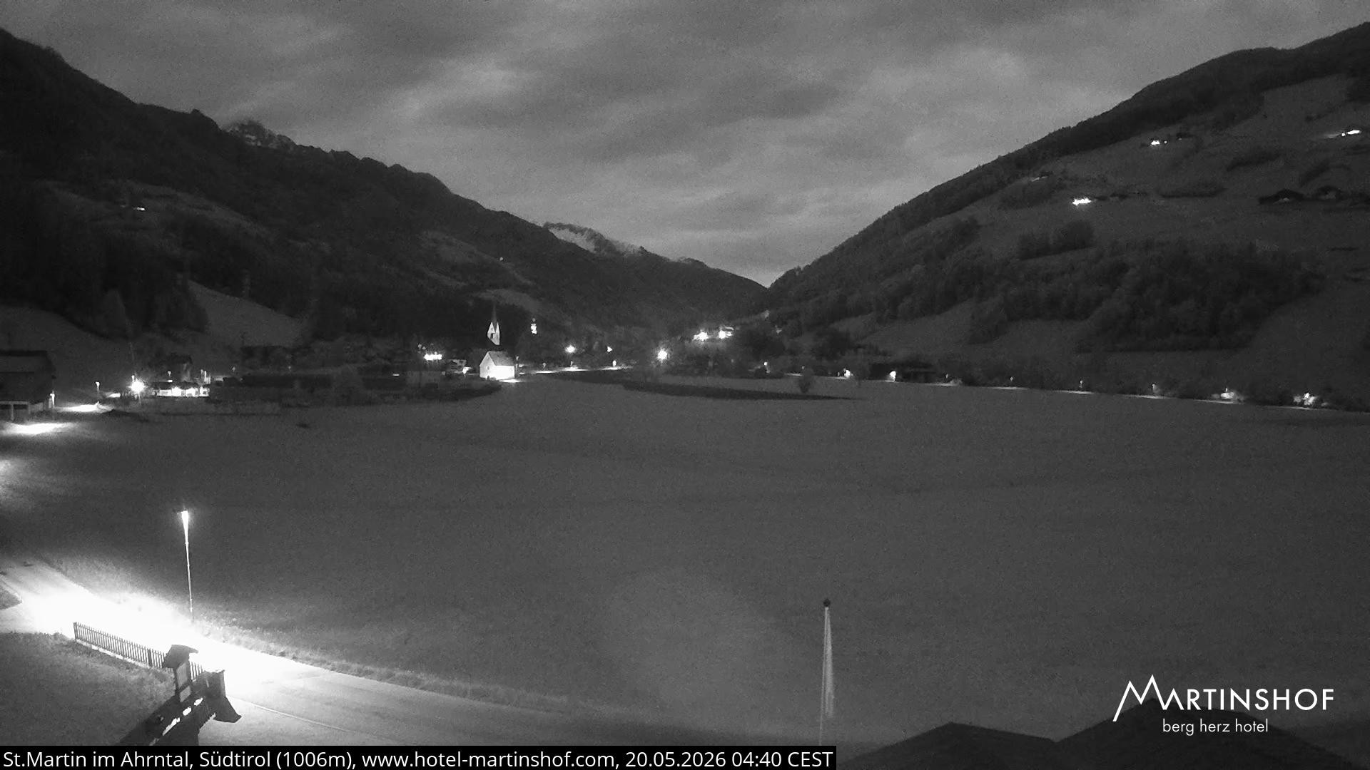 Archiv Foto Webcam Hotel Martinshof - St. Martin im Ahrntal