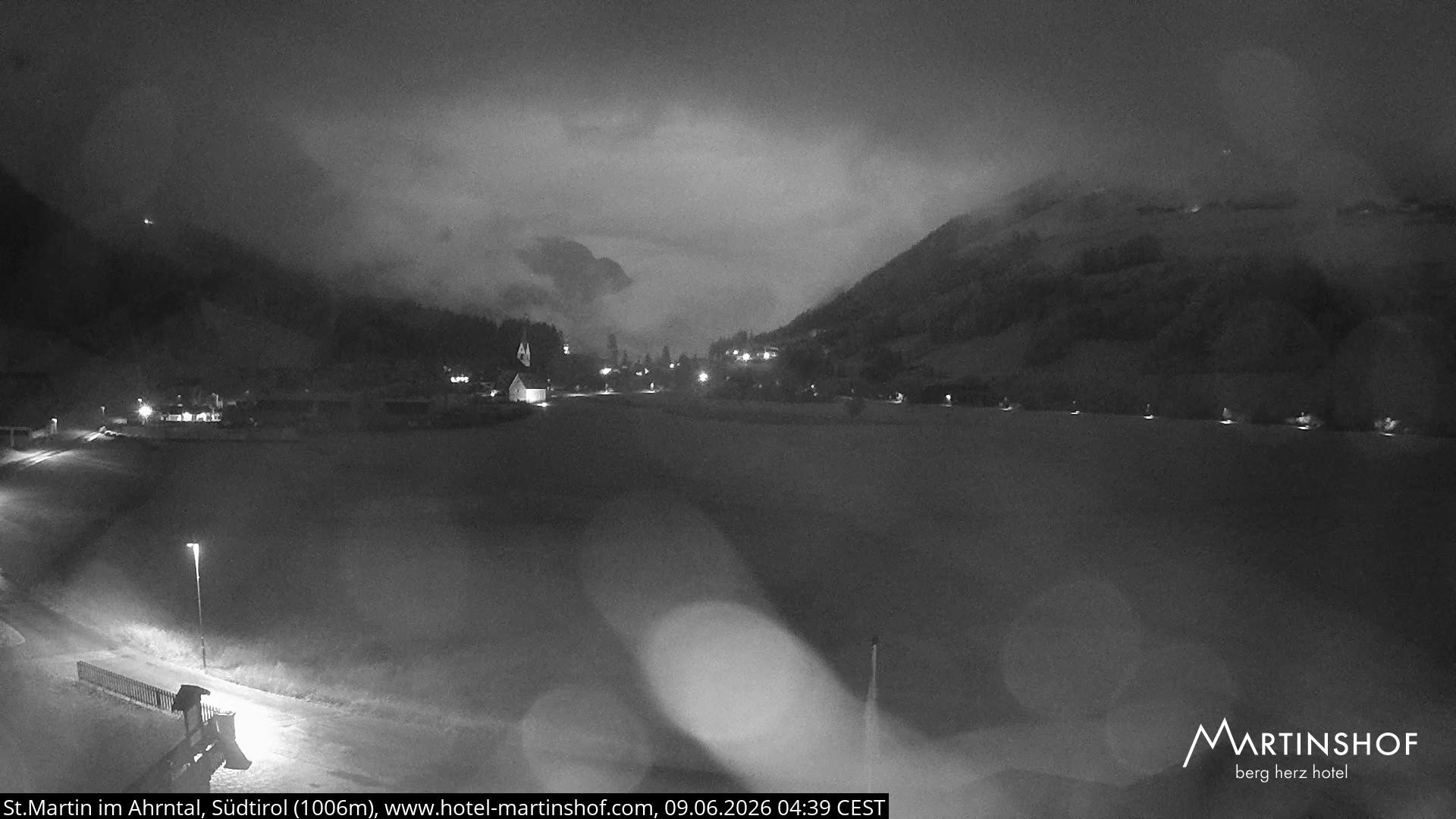 Archiv Foto Webcam Hotel Martinshof - St. Martin im Ahrntal