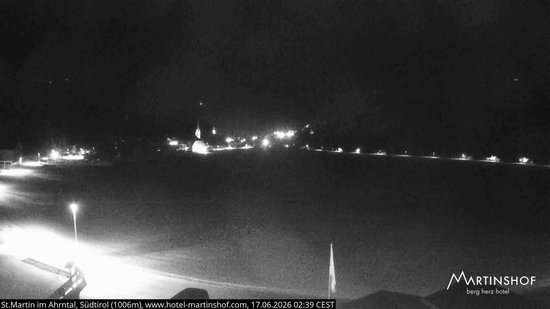 Archiv Foto Webcam Hotel Martinshof - St. Martin im Ahrntal