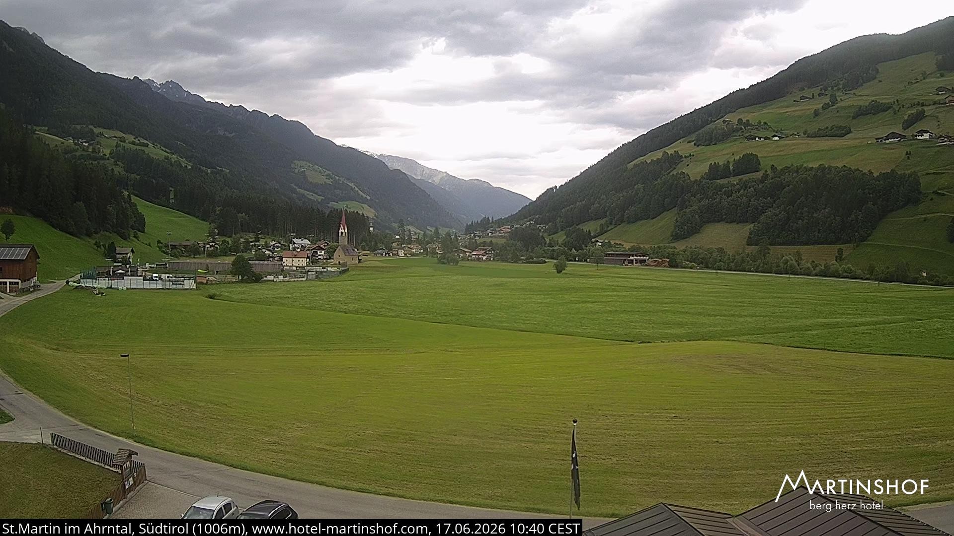 Archiv Foto Webcam Hotel Martinshof - St. Martin im Ahrntal