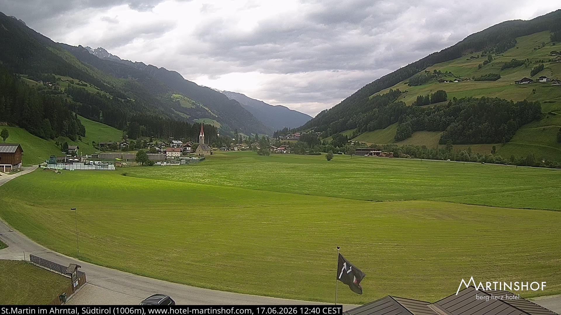 Archiv Foto Webcam Hotel Martinshof - St. Martin im Ahrntal