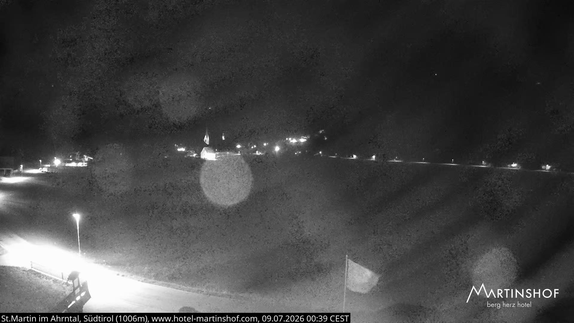 Archiv Foto Webcam Hotel Martinshof - St. Martin im Ahrntal