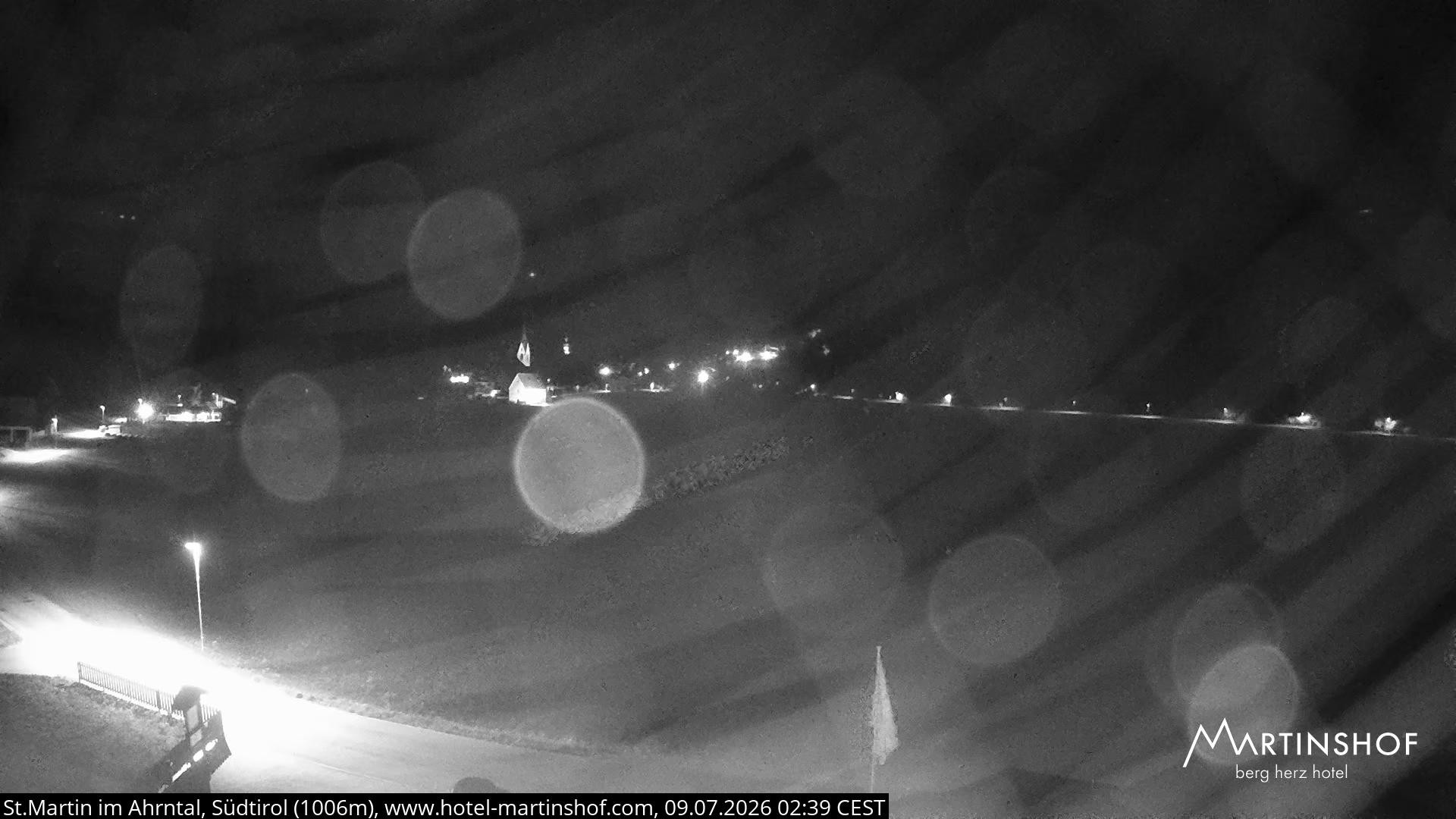 Archiv Foto Webcam Hotel Martinshof - St. Martin im Ahrntal