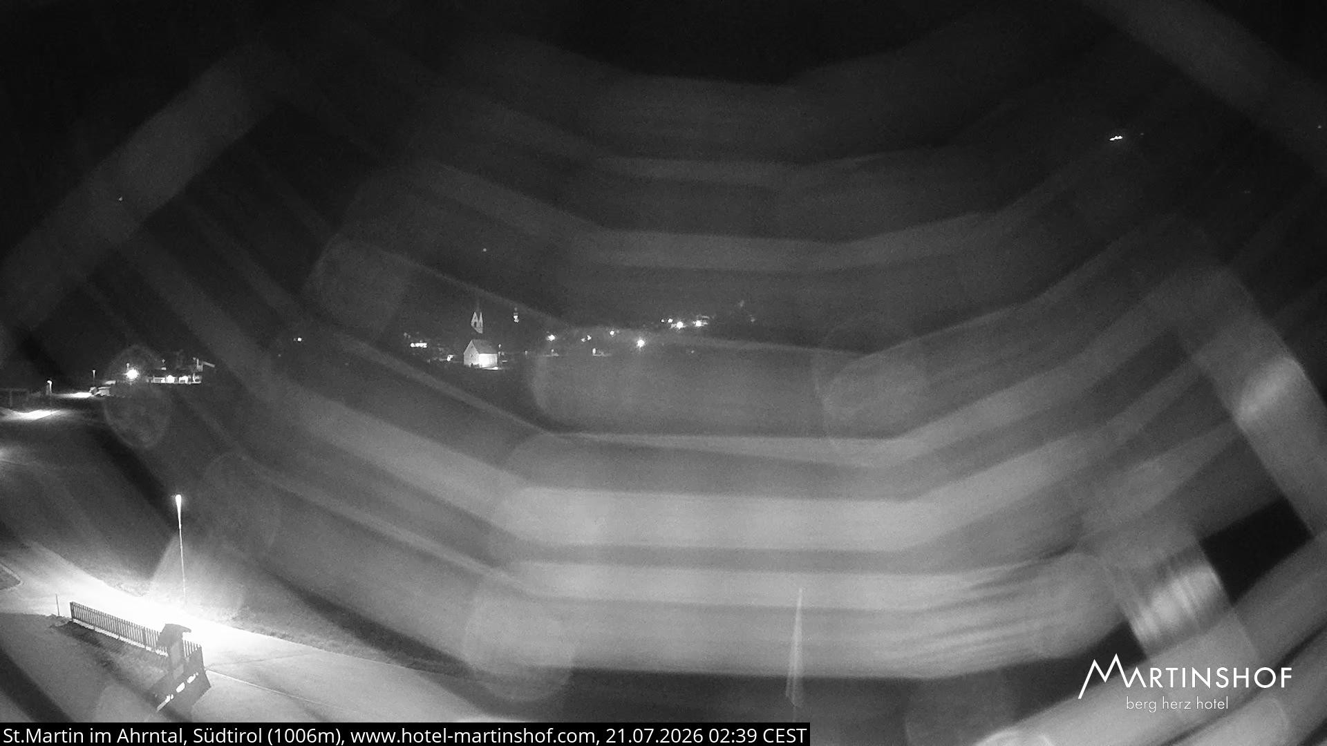 Archiv Foto Webcam Hotel Martinshof - St. Martin im Ahrntal