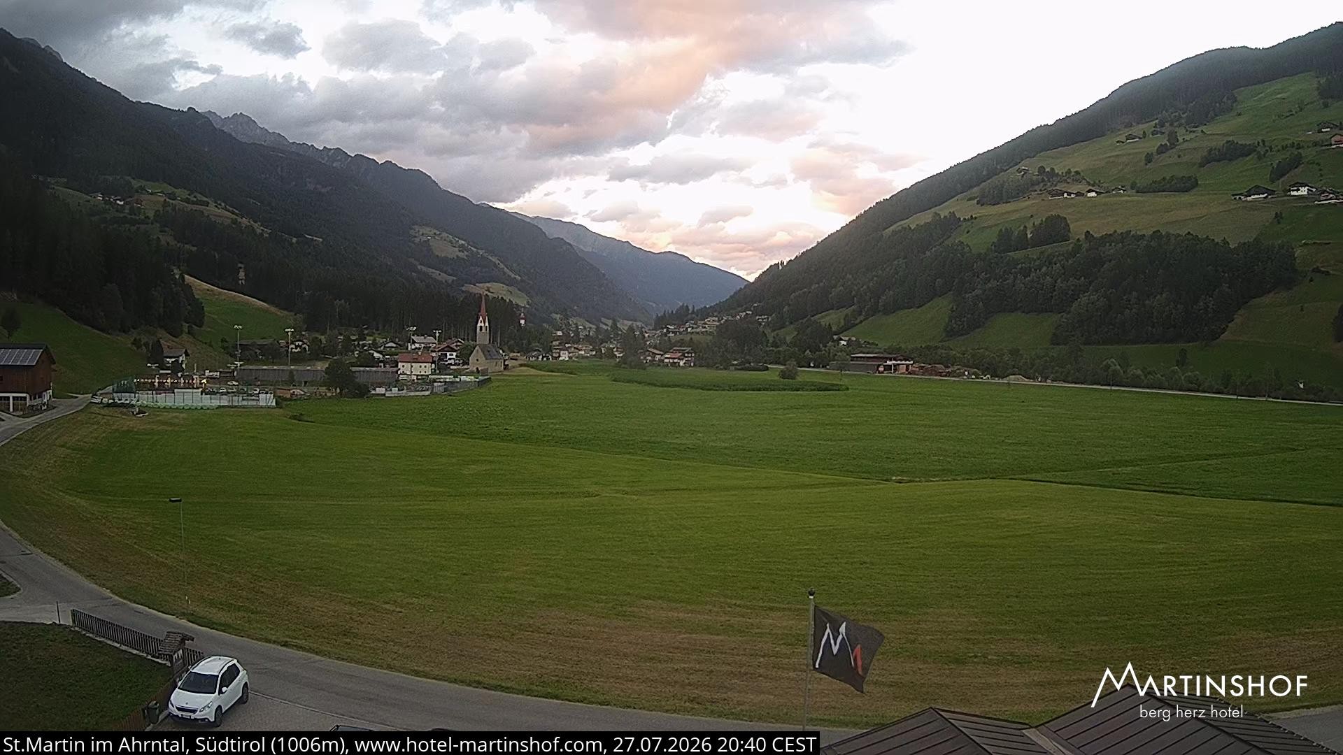 Archiv Foto Webcam Hotel Martinshof - St. Martin im Ahrntal