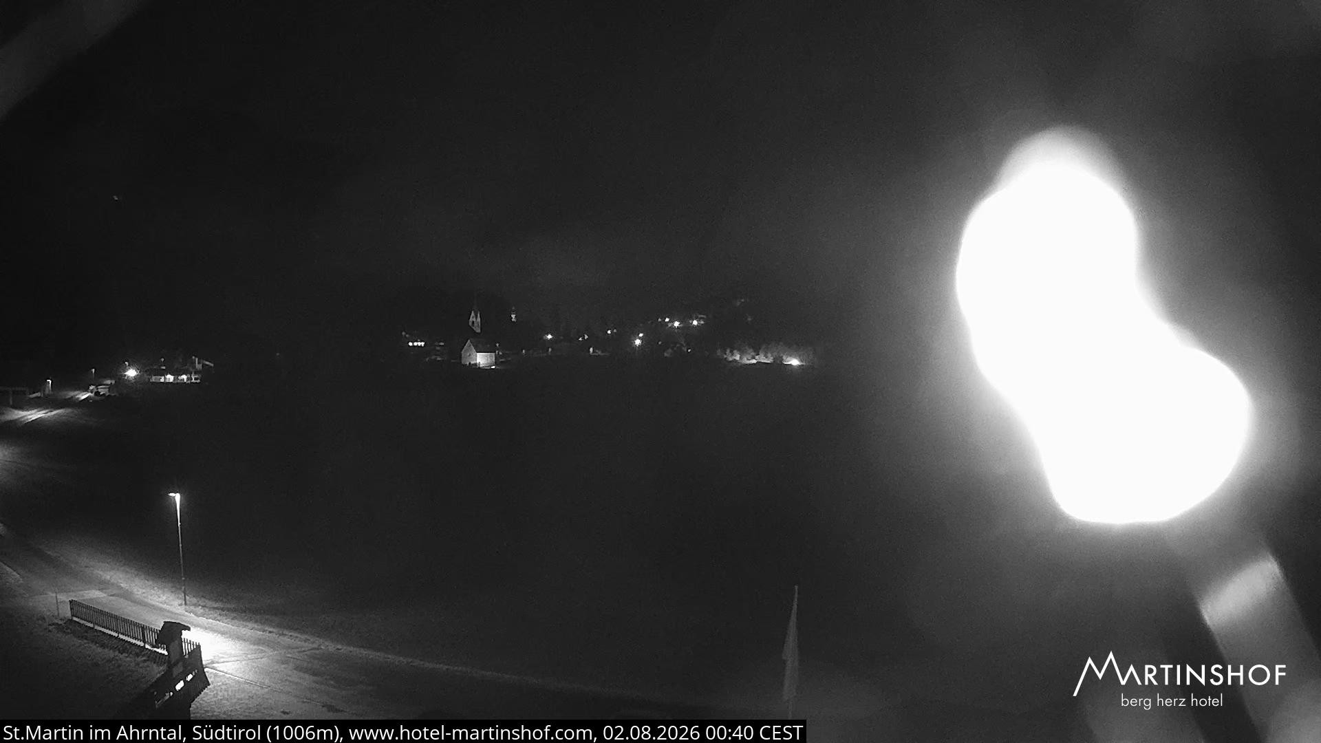 Archived image Webcam Hotel Martinshof - St. Martin - South Tyrol