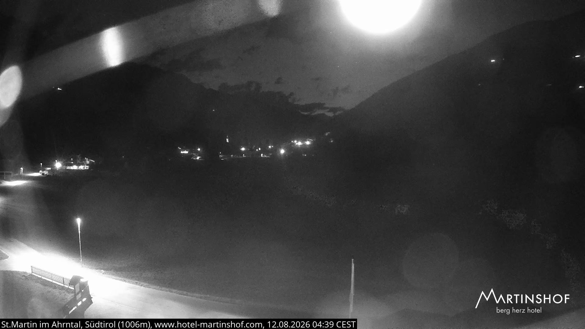Archiv Foto Webcam Hotel Martinshof - St. Martin im Ahrntal