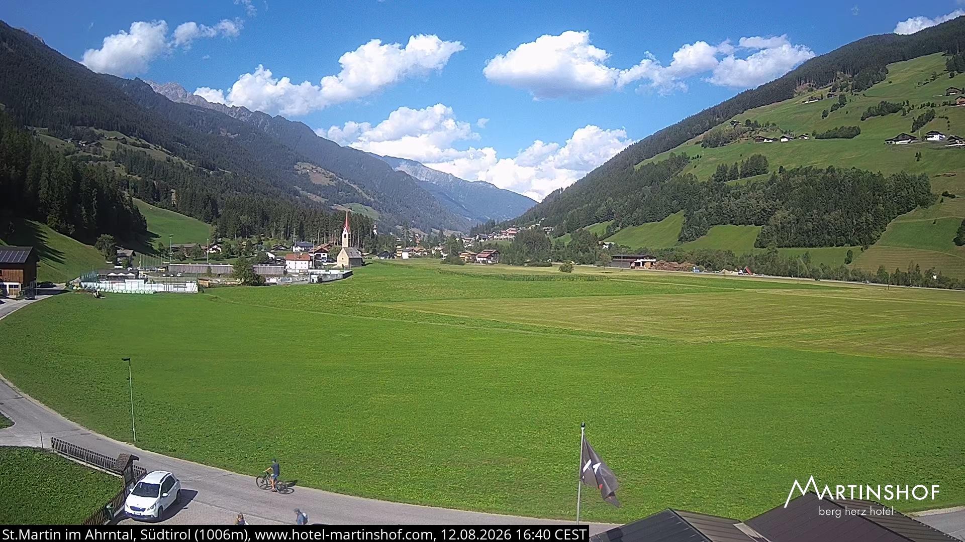 Archiv Foto Webcam Hotel Martinshof - St. Martin im Ahrntal