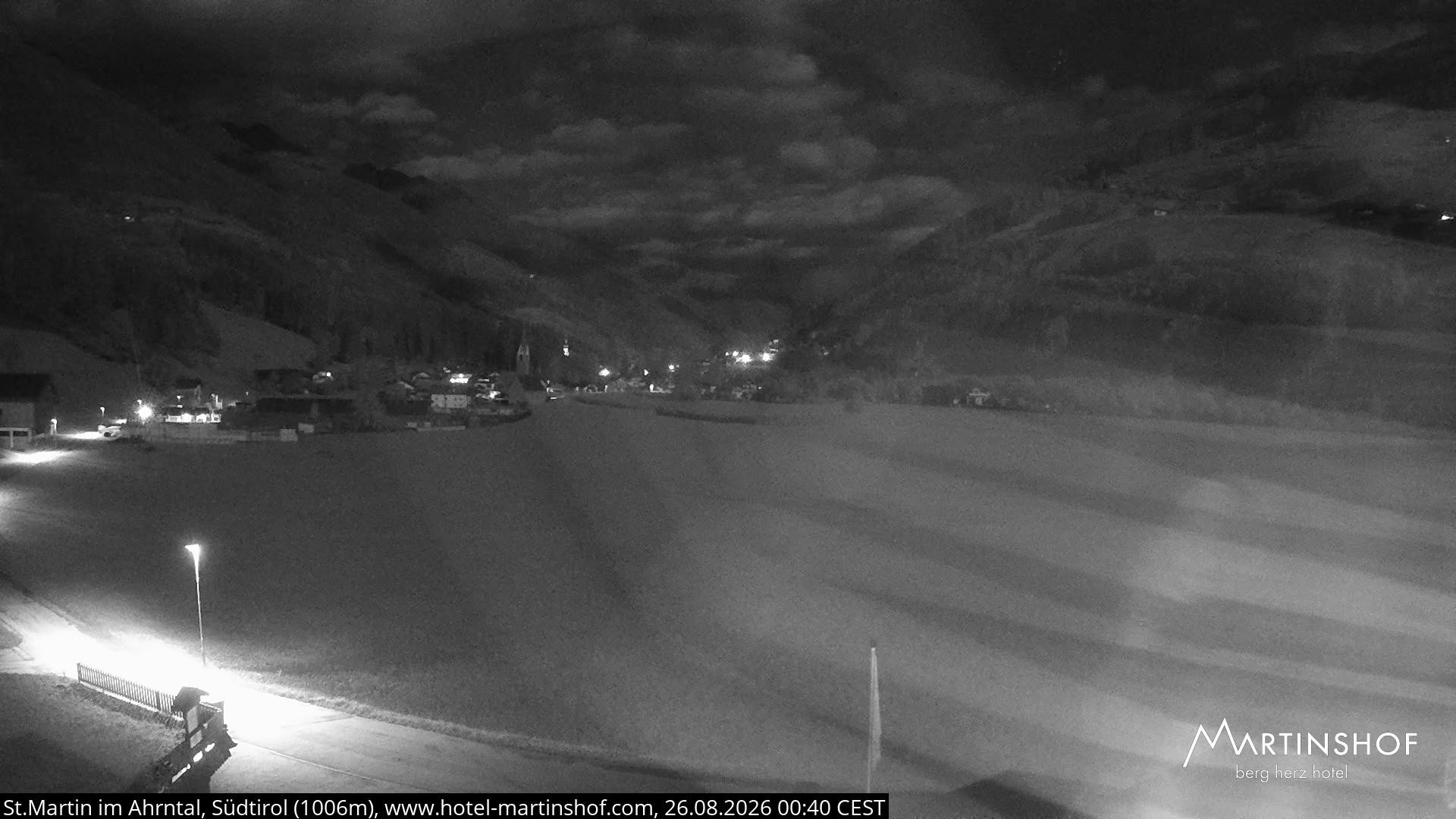Archiv Foto Webcam Hotel Martinshof - St. Martin im Ahrntal