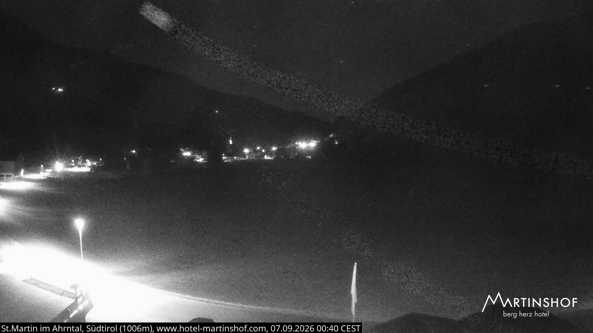 Archiv Foto Webcam Hotel Martinshof - St. Martin im Ahrntal