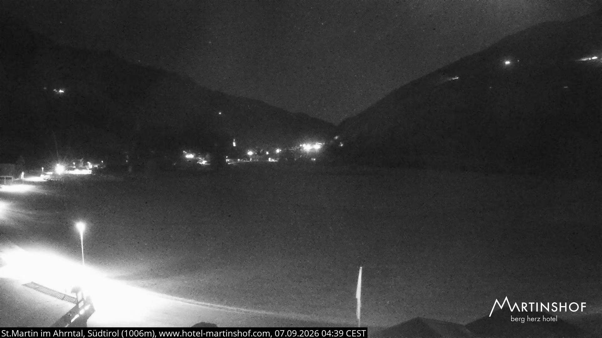 Archiv Foto Webcam Hotel Martinshof - St. Martin im Ahrntal