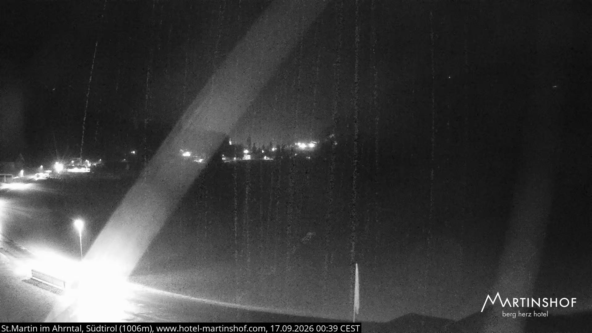 Archiv Foto Webcam Hotel Martinshof - St. Martin im Ahrntal