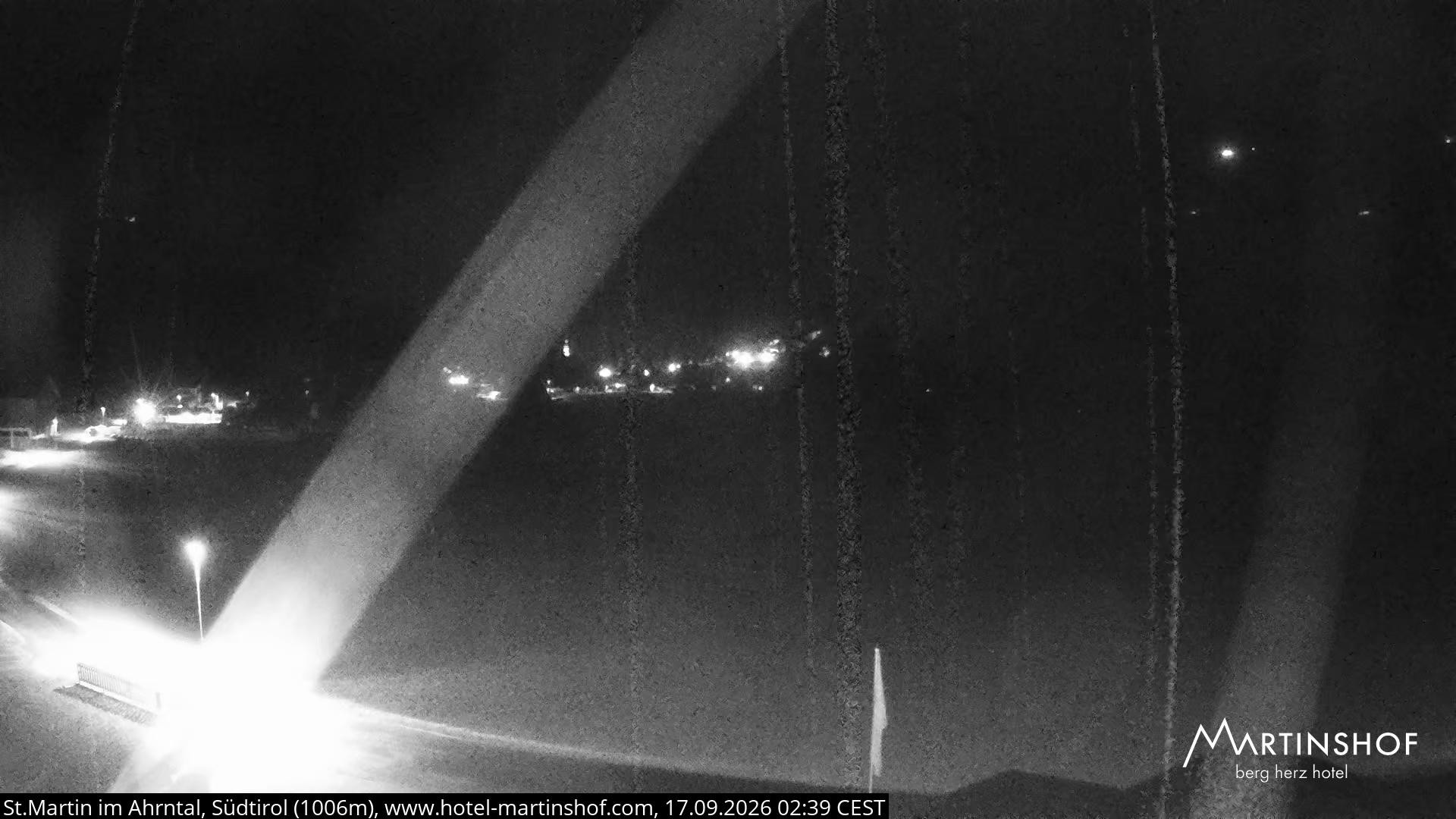 Archiv Foto Webcam Hotel Martinshof - St. Martin im Ahrntal