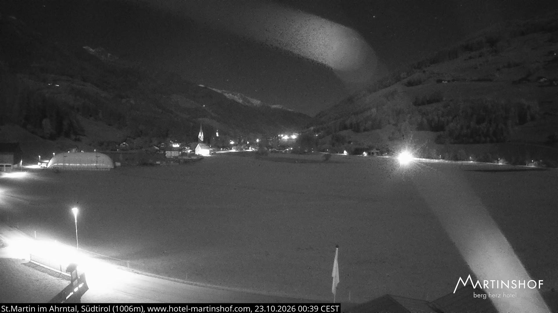 Archiv Foto Webcam Hotel Martinshof - St. Martin im Ahrntal