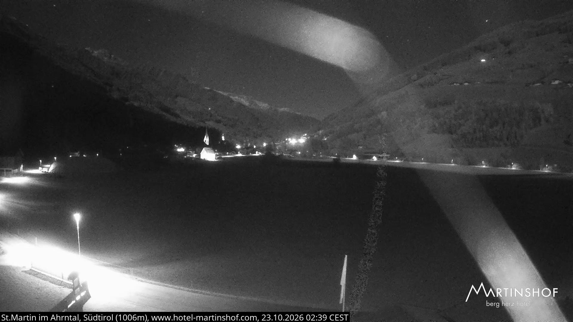 Archiv Foto Webcam Hotel Martinshof - St. Martin im Ahrntal