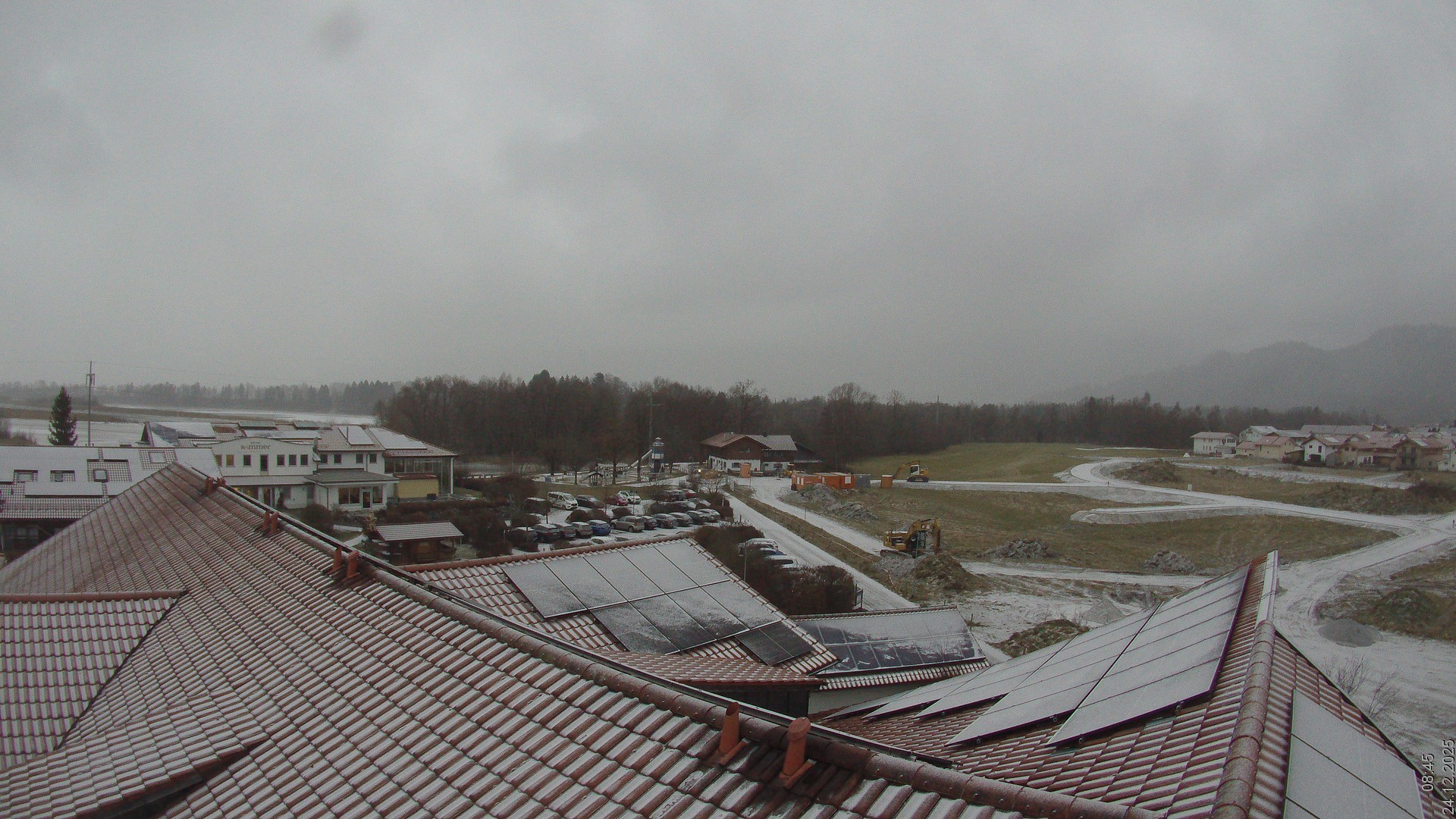 Archiv Foto Webcam Füssen: Ausblick vom Hotel Sommer