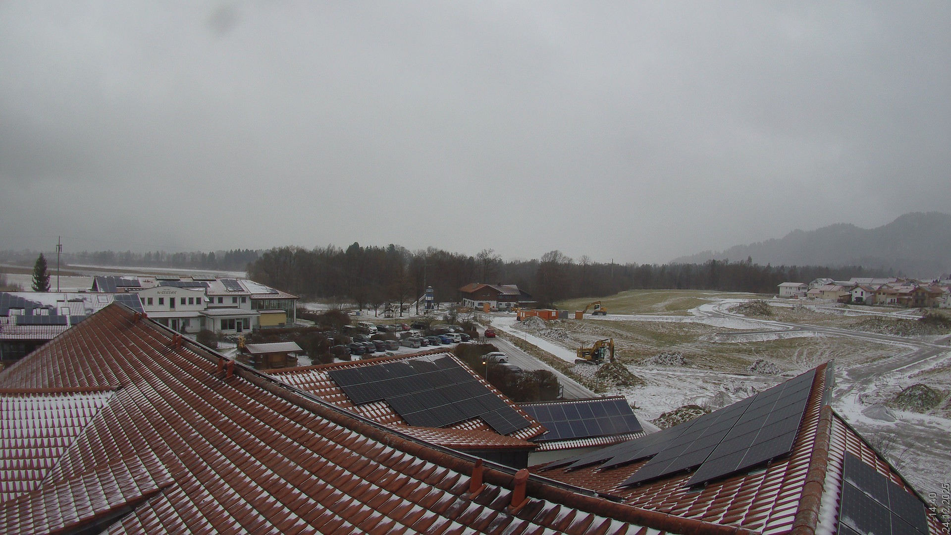 Archiv Foto Webcam Füssen: Ausblick vom Hotel Sommer