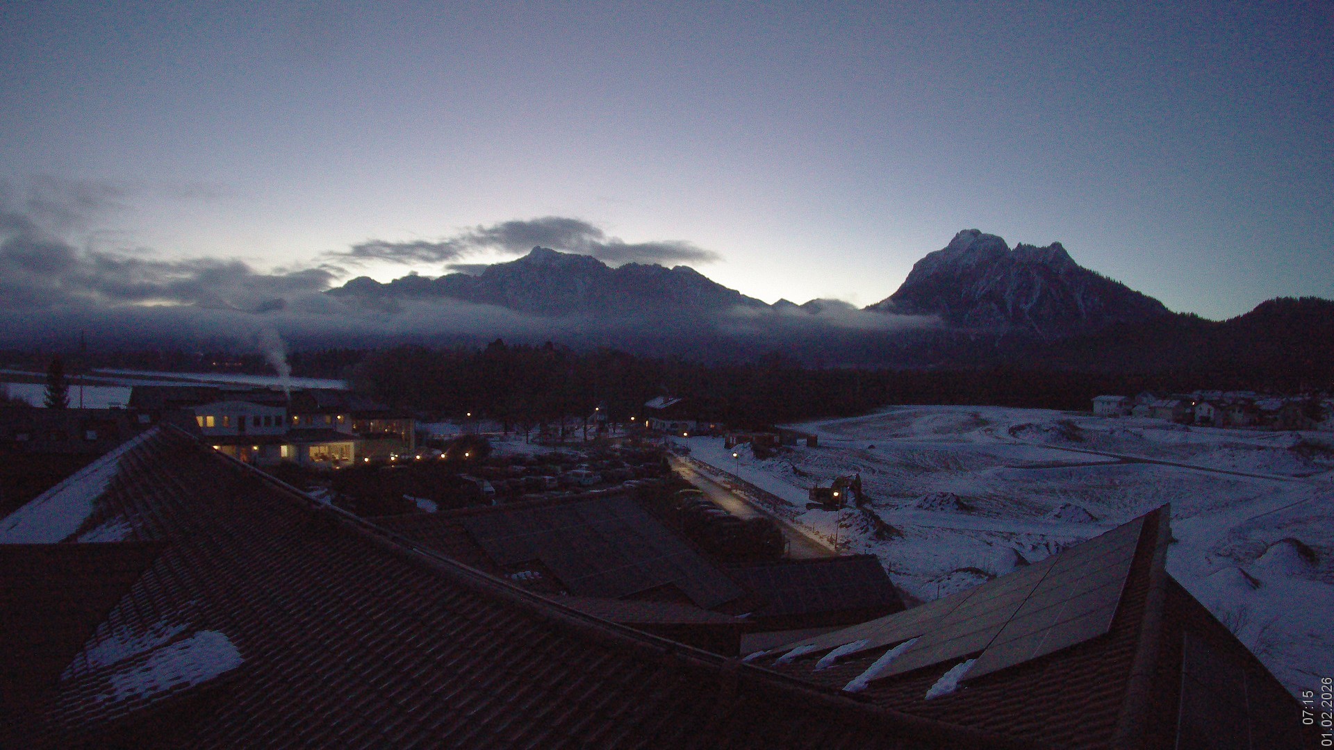 Archiv Foto Webcam Füssen: Ausblick vom Hotel Sommer