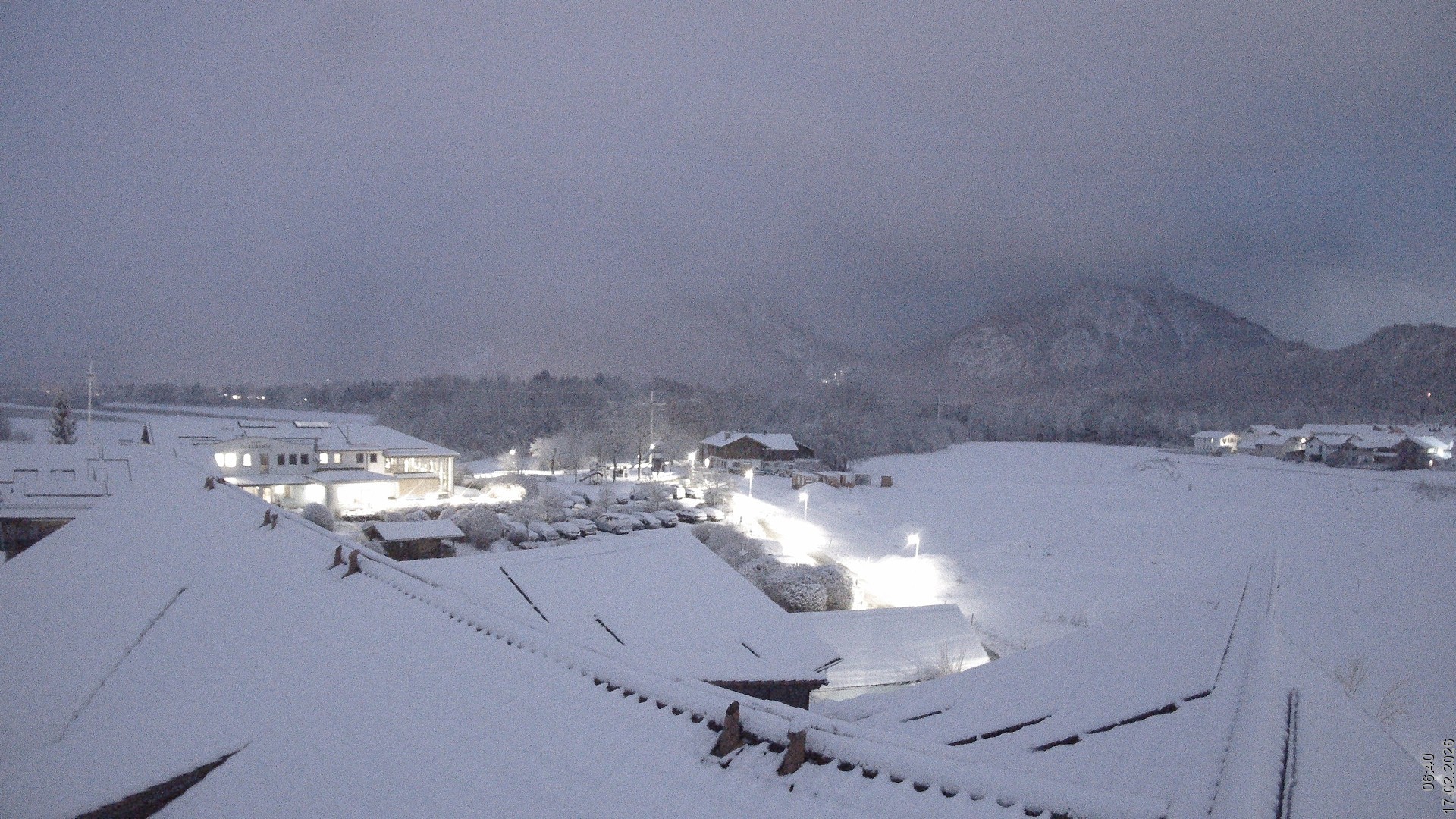 Archiv Foto Webcam Füssen: Ausblick vom Hotel Sommer
