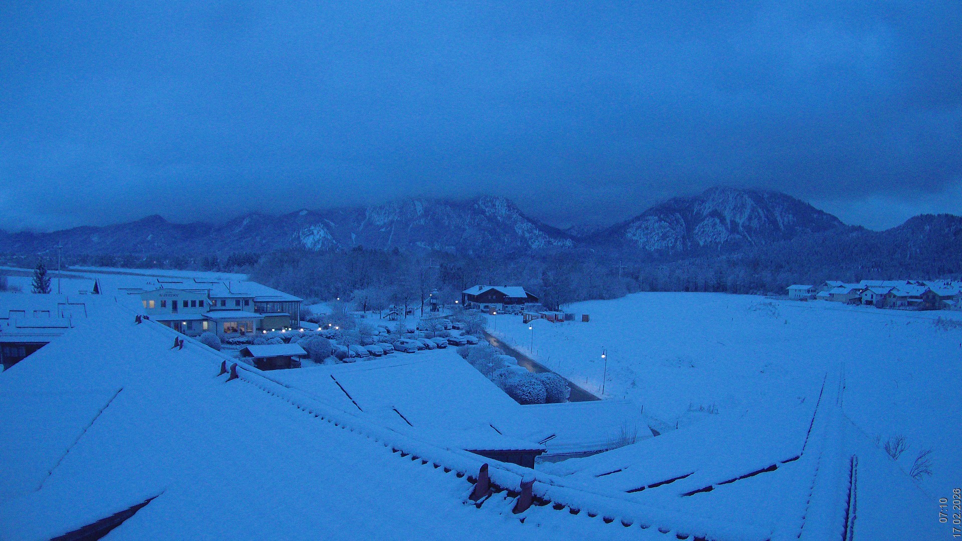 Archiv Foto Webcam Füssen: Ausblick vom Hotel Sommer