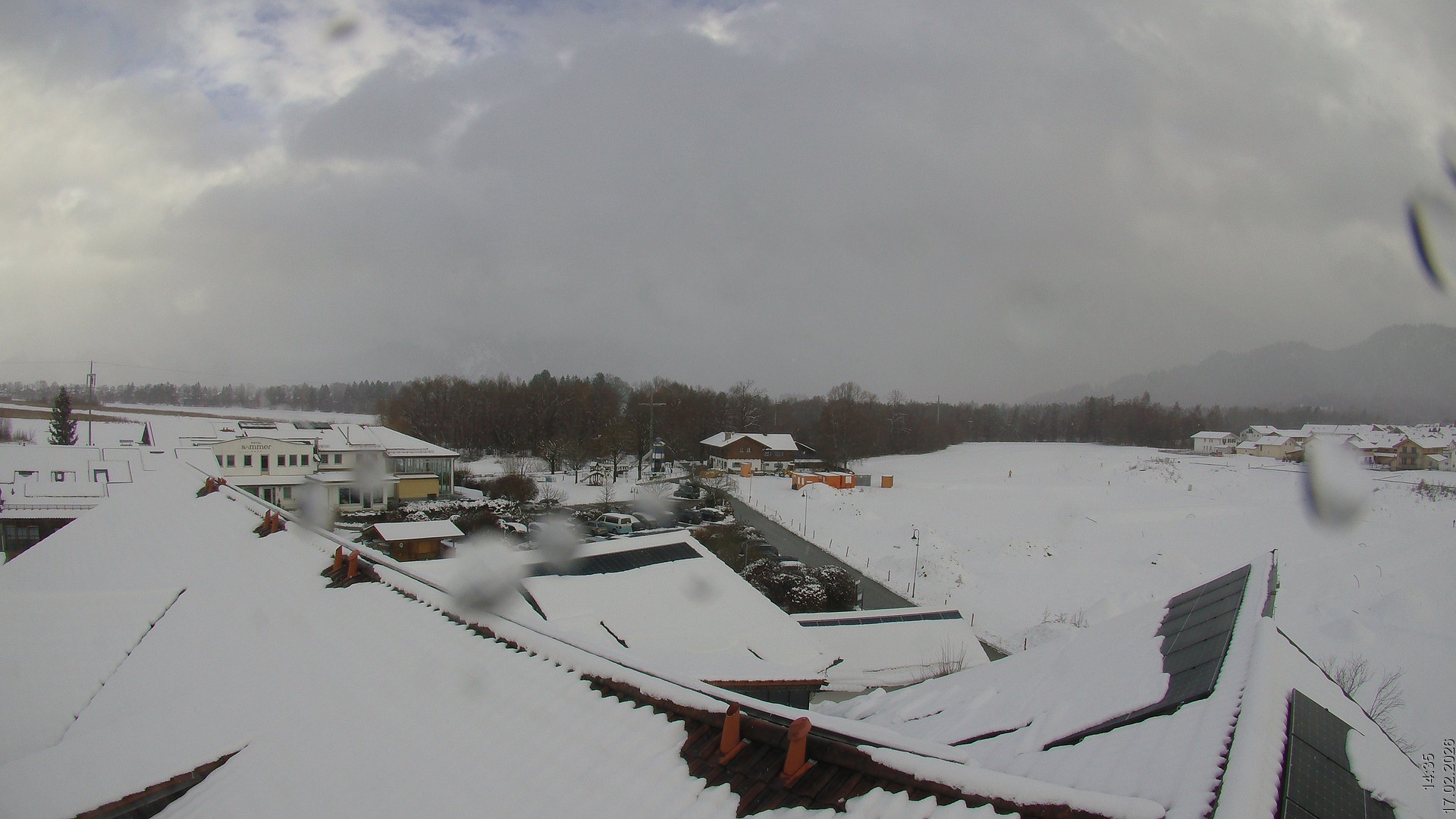 Archiv Foto Webcam Füssen: Ausblick vom Hotel Sommer
