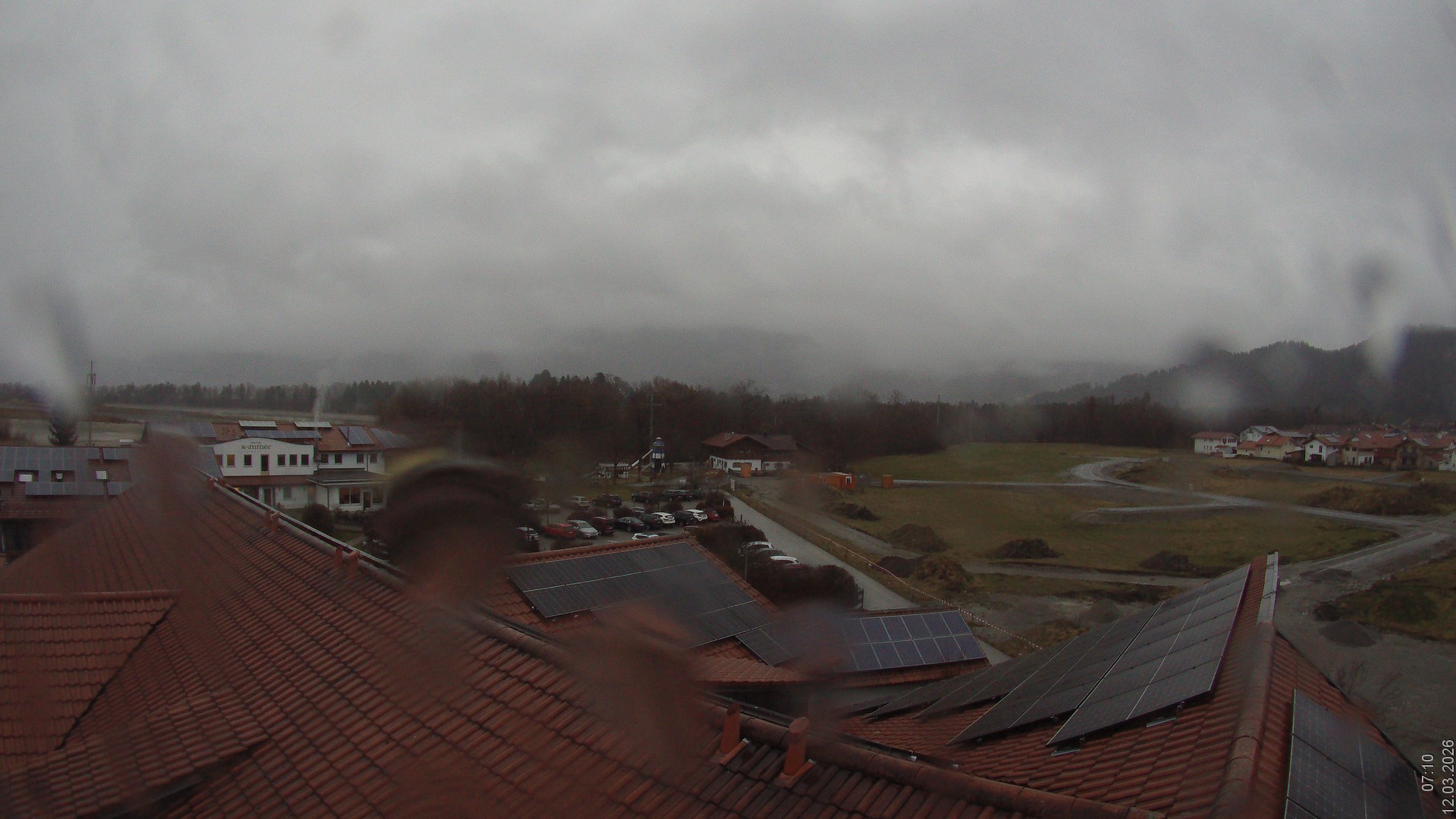 Archived image Webcam View from the Hotel Sommer (Allgäu)