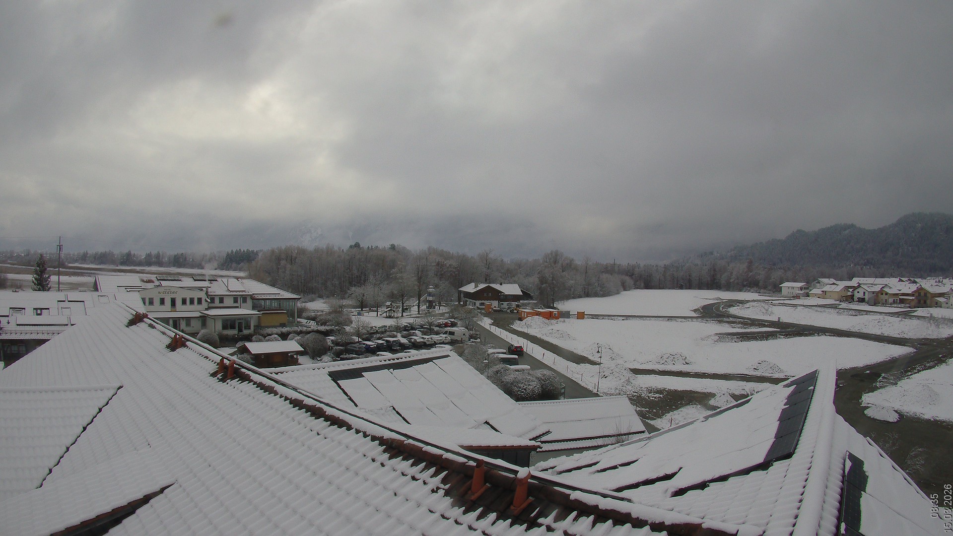 Archiv Foto Webcam Füssen: Ausblick vom Hotel Sommer