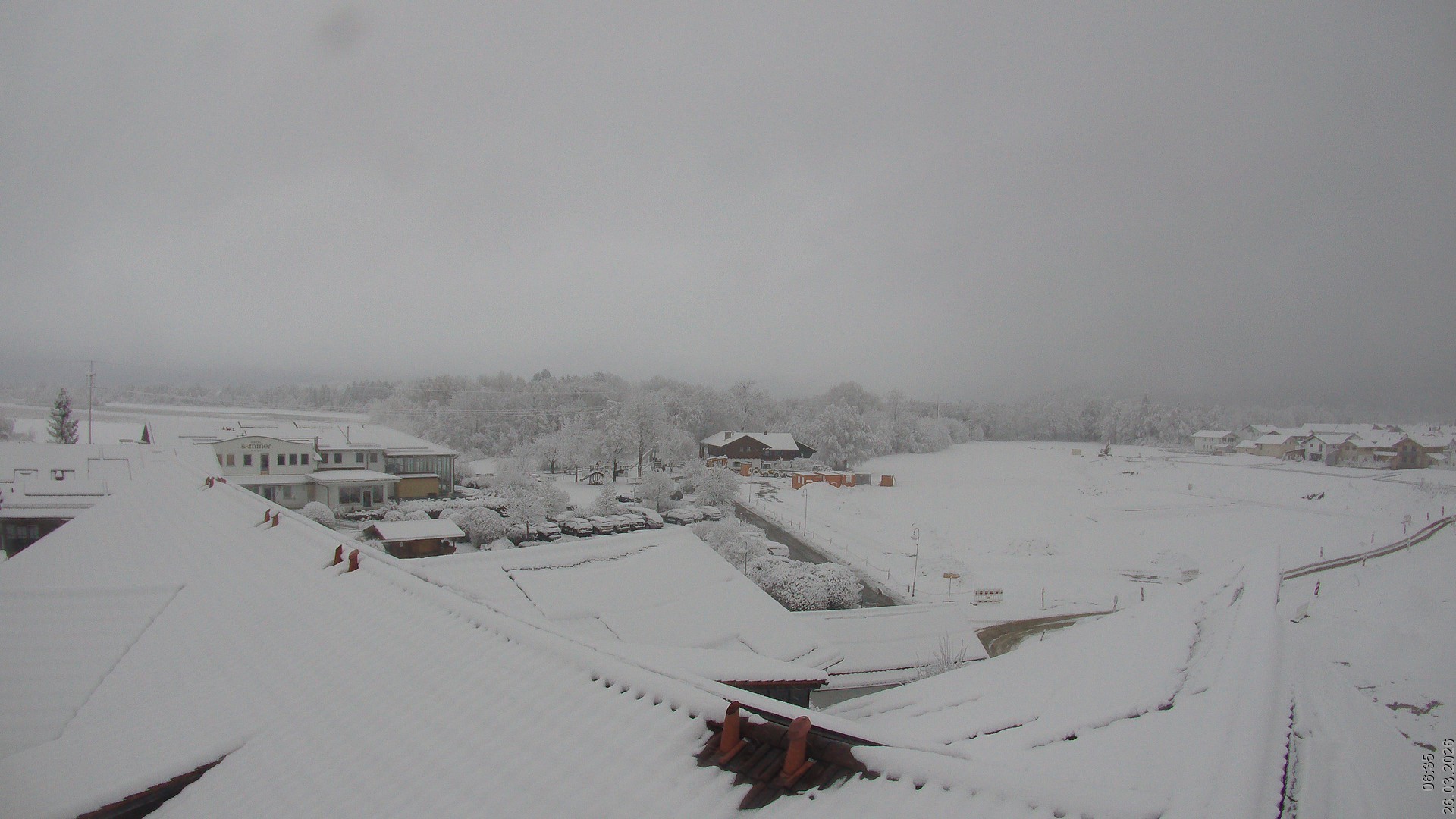 Archiv Foto Webcam Füssen: Ausblick vom Hotel Sommer