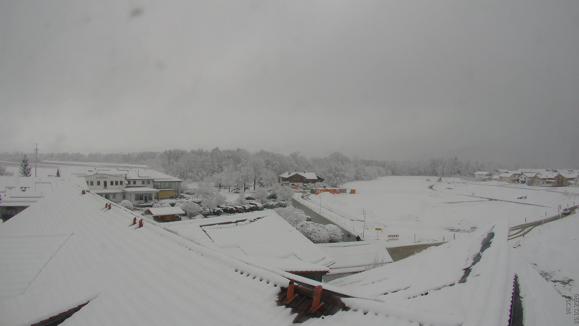 Archiv Foto Webcam Füssen: Ausblick vom Hotel Sommer