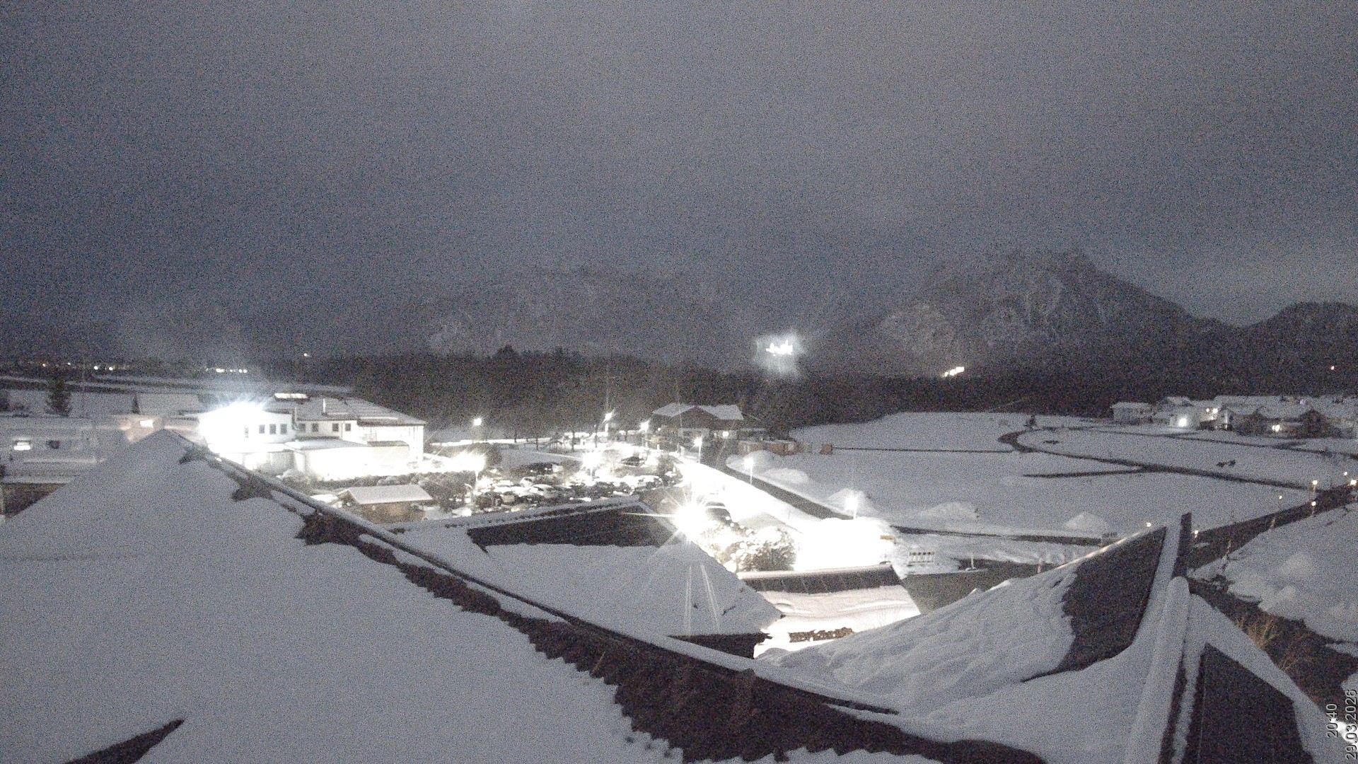 Archived image Webcam View from the Hotel Sommer (Allgäu)