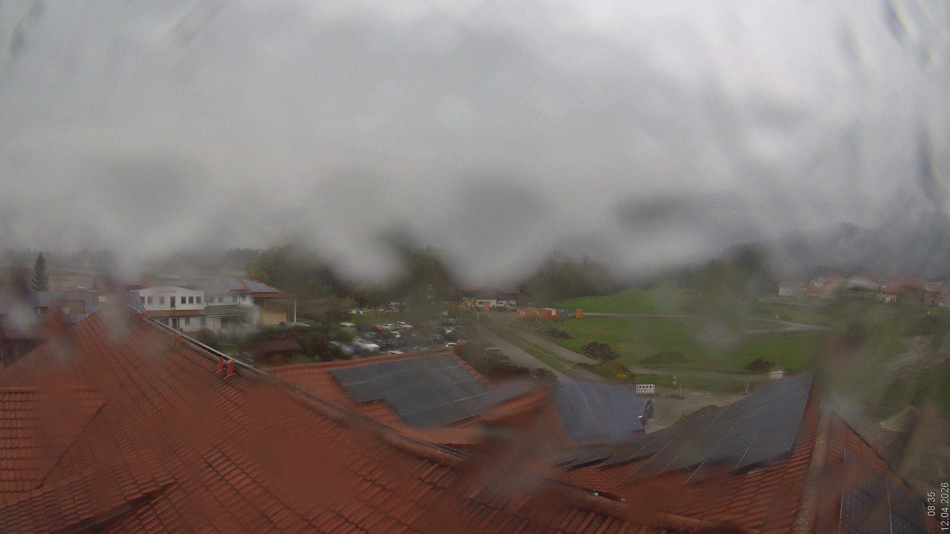 Archived image Webcam View from the Hotel Sommer (Allgäu)
