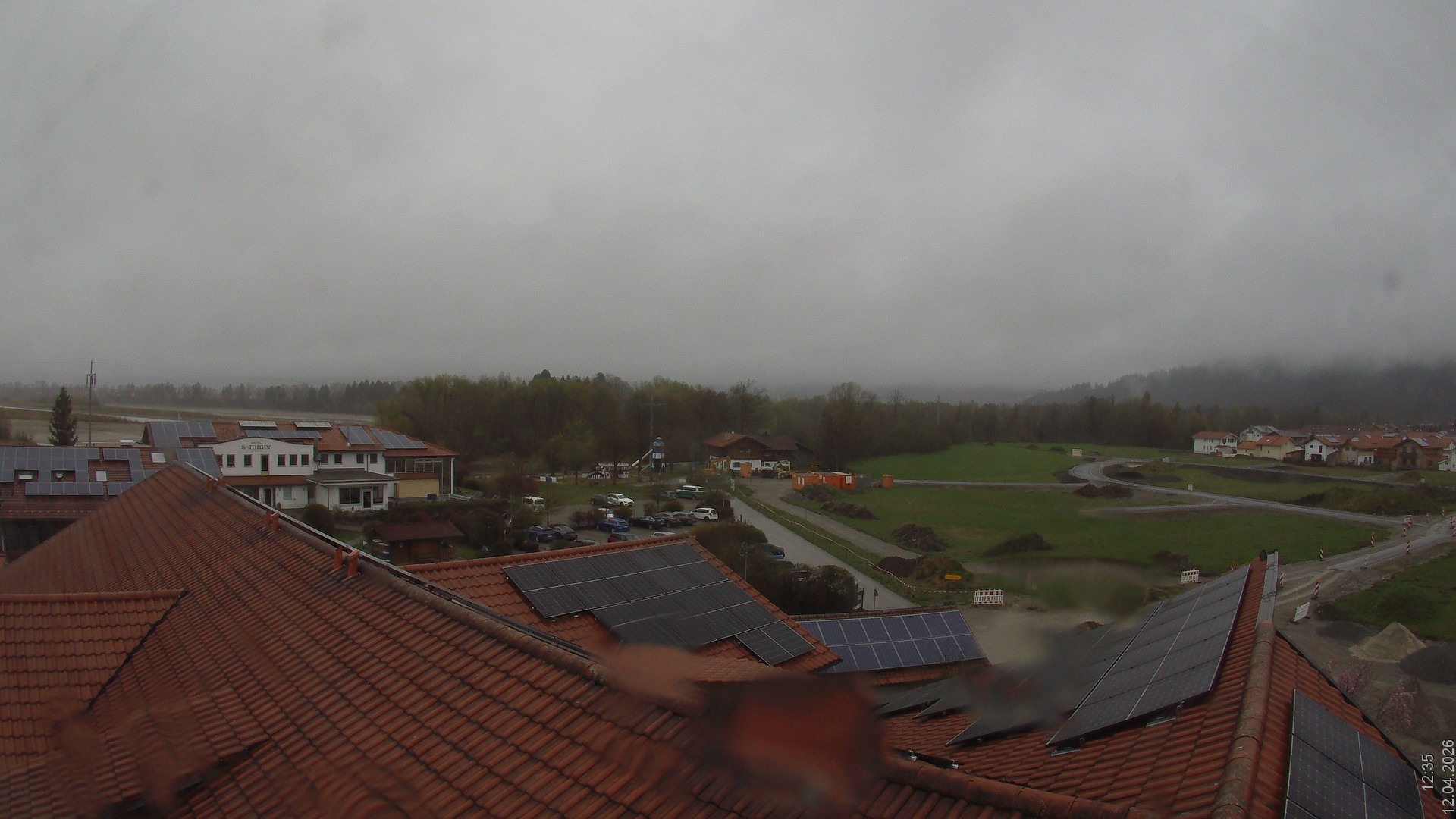 Archived image Webcam View from the Hotel Sommer (Allgäu)