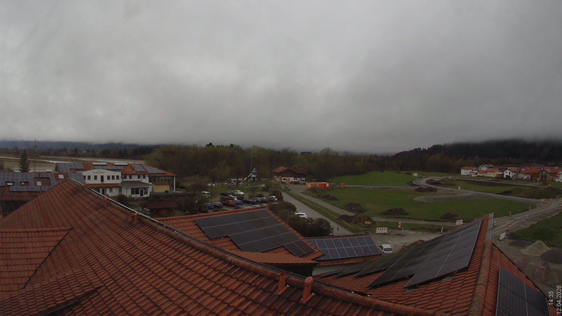 Archiv Foto Webcam Füssen: Ausblick vom Hotel Sommer