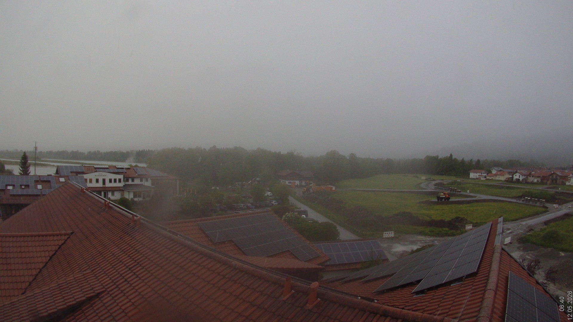Archiv Foto Webcam Füssen: Ausblick vom Hotel Sommer