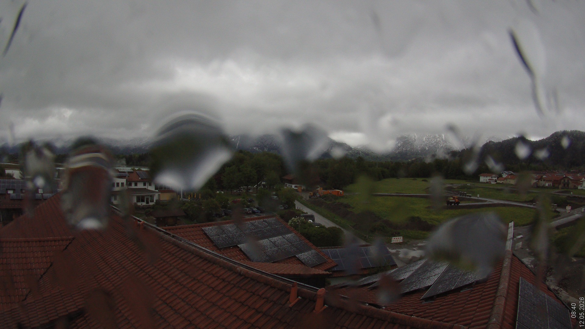 Archiv Foto Webcam Füssen: Ausblick vom Hotel Sommer