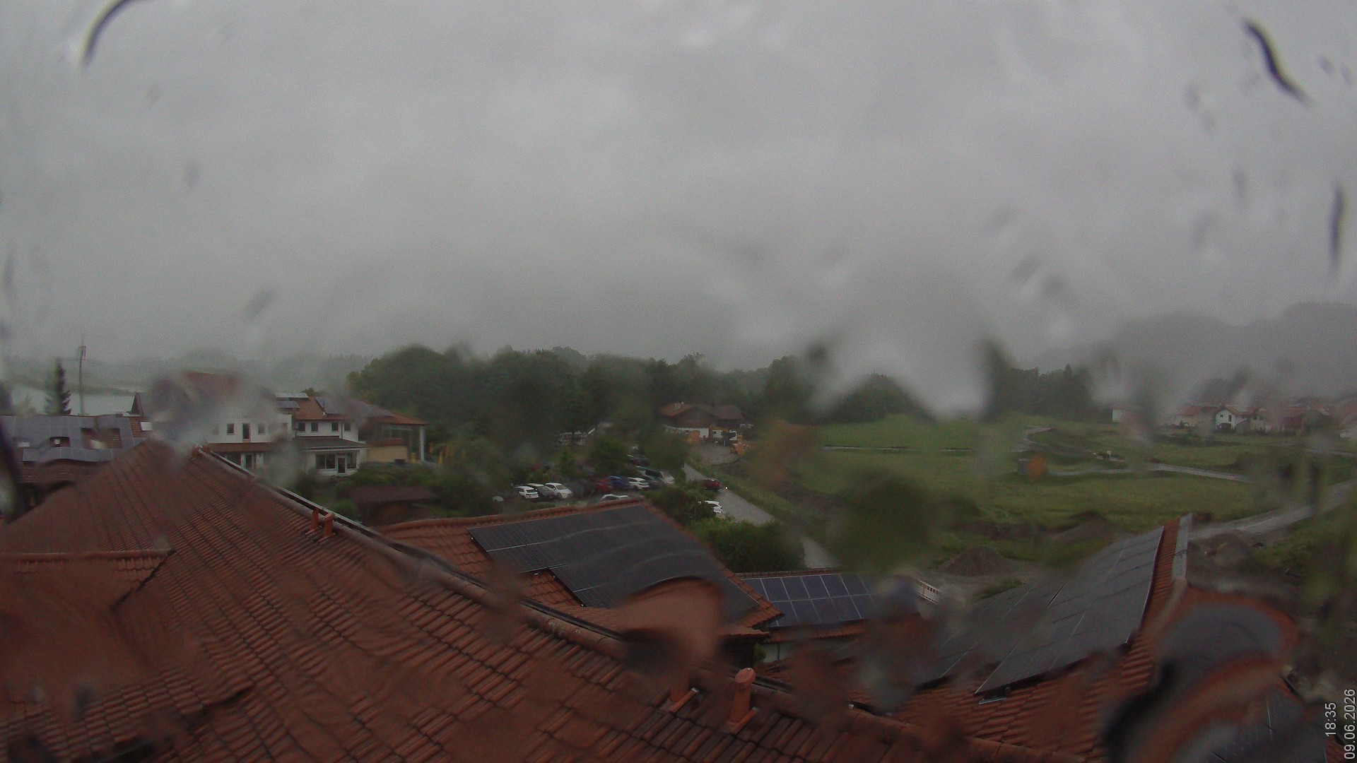 Archiv Foto Webcam Füssen: Ausblick vom Hotel Sommer