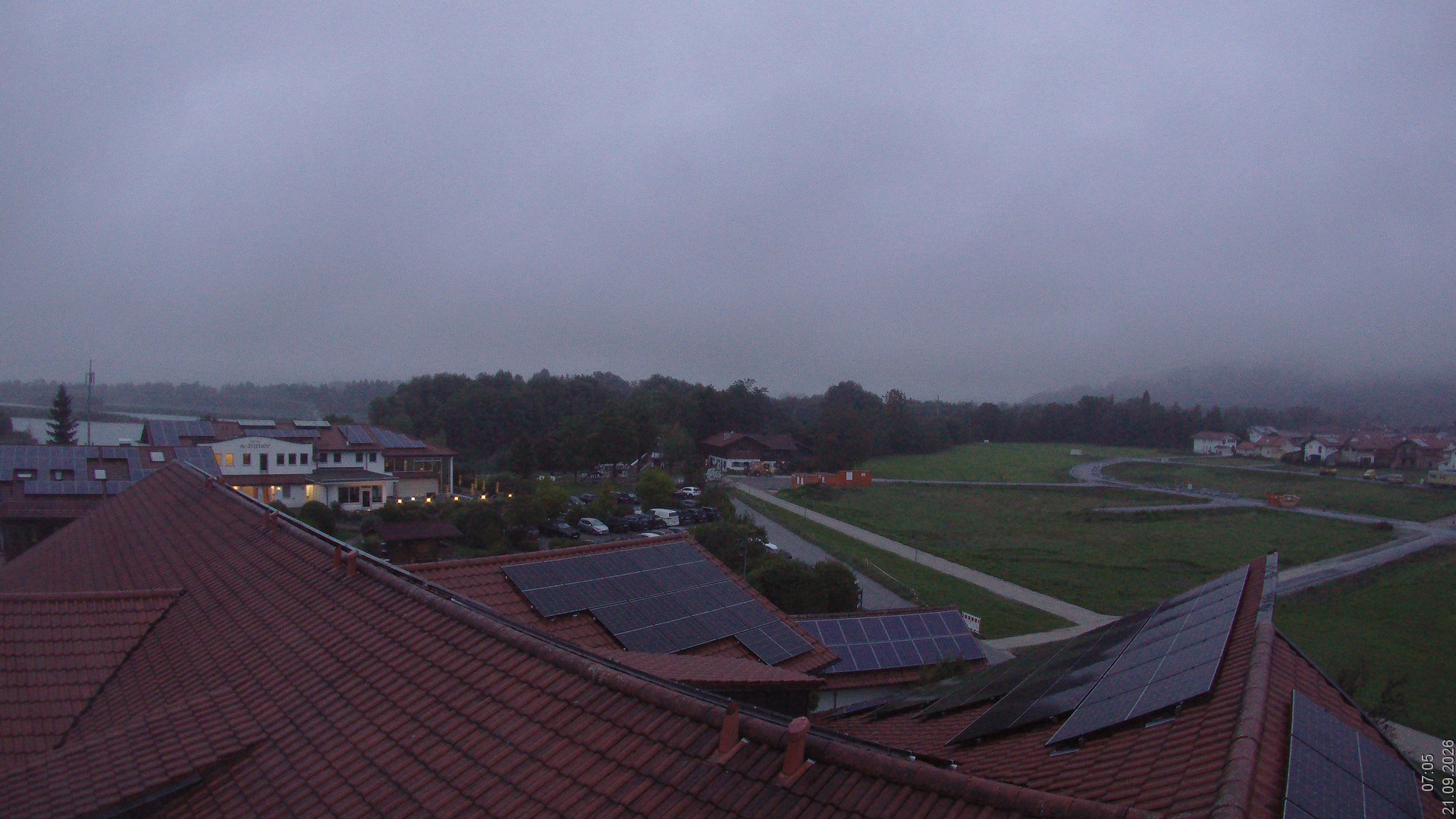Archiv Foto Webcam Füssen: Ausblick vom Hotel Sommer